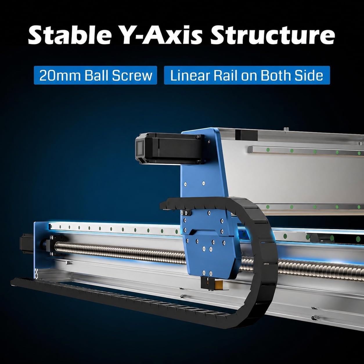 Genmitsu PROVerXL 4×4 CNC Router Machine, 4’x4′ Large CNC Kit, Support Dual Z-Ax