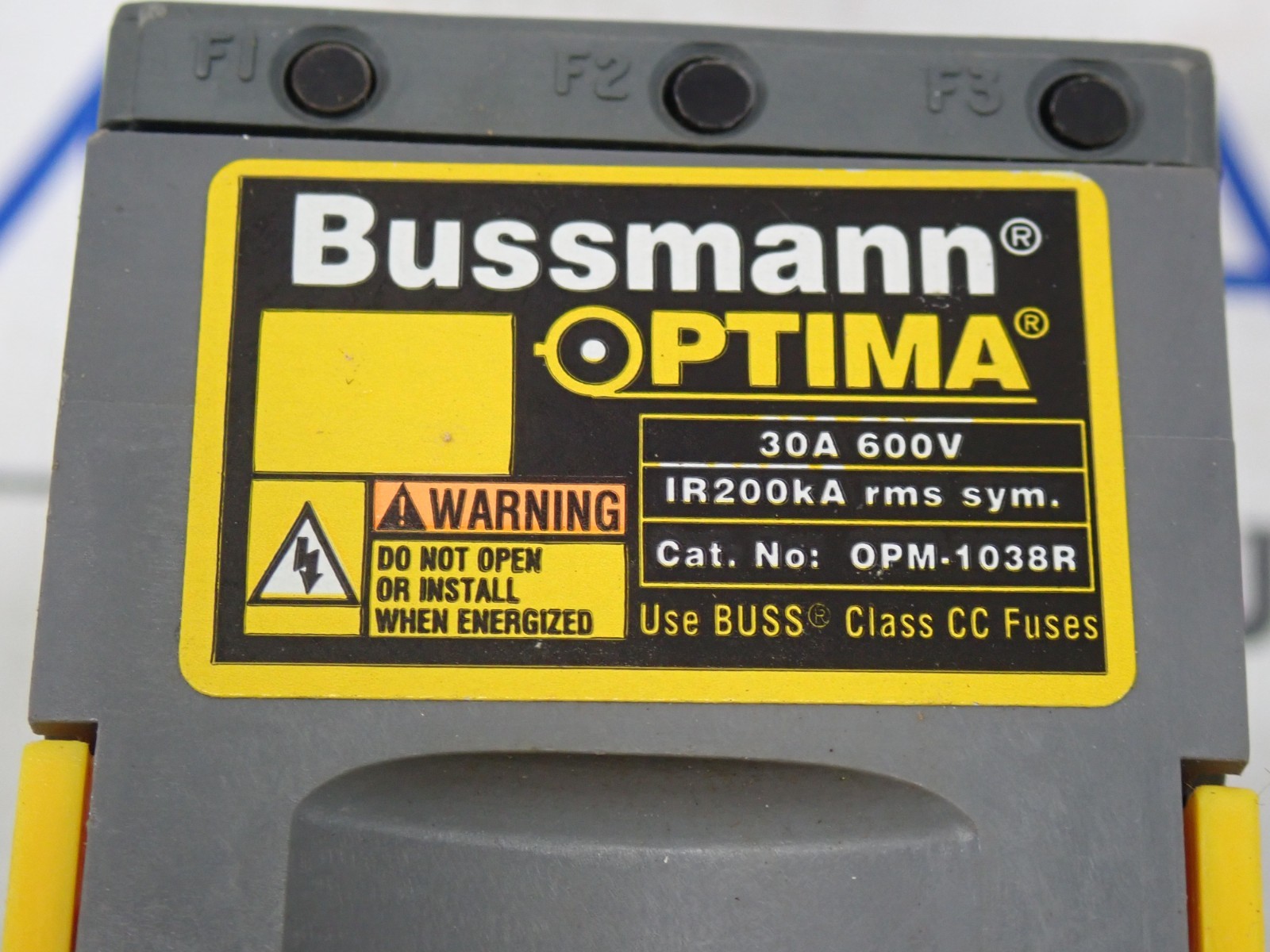 Bussman OPTIMA OPM-1038R Overcurrent Protection Module Fuse Block New