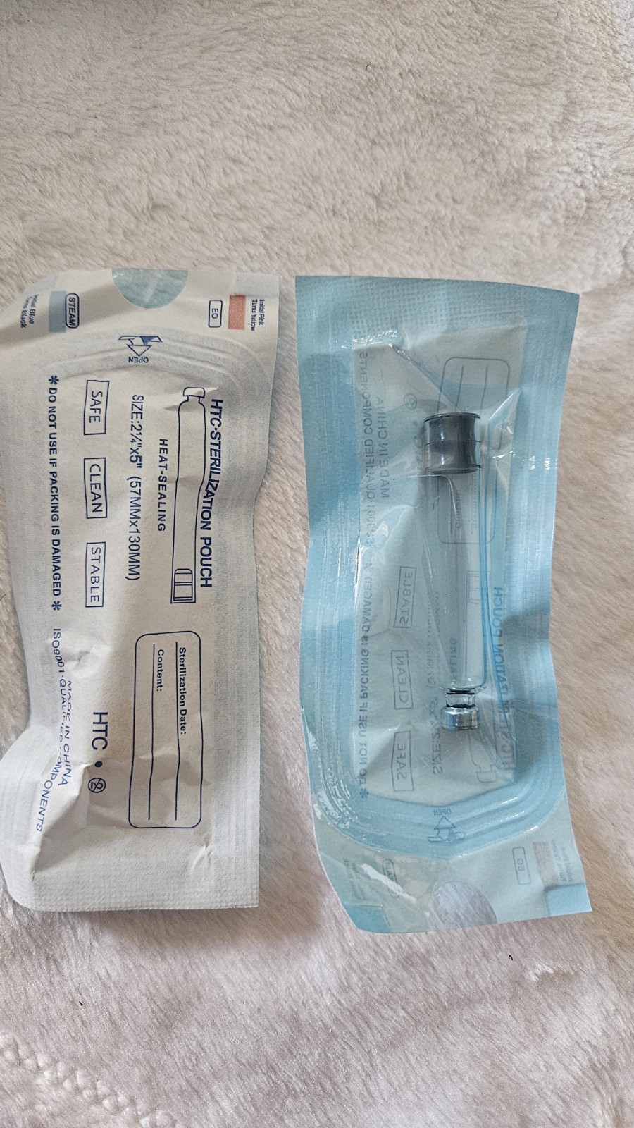 3ml empty glass cartridges, Cassette Injection Pen Individual Packaging, 100 Pcs