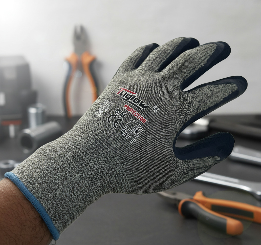 TuGlow D-GRIP FOAM Work Gloves 12 Pairs