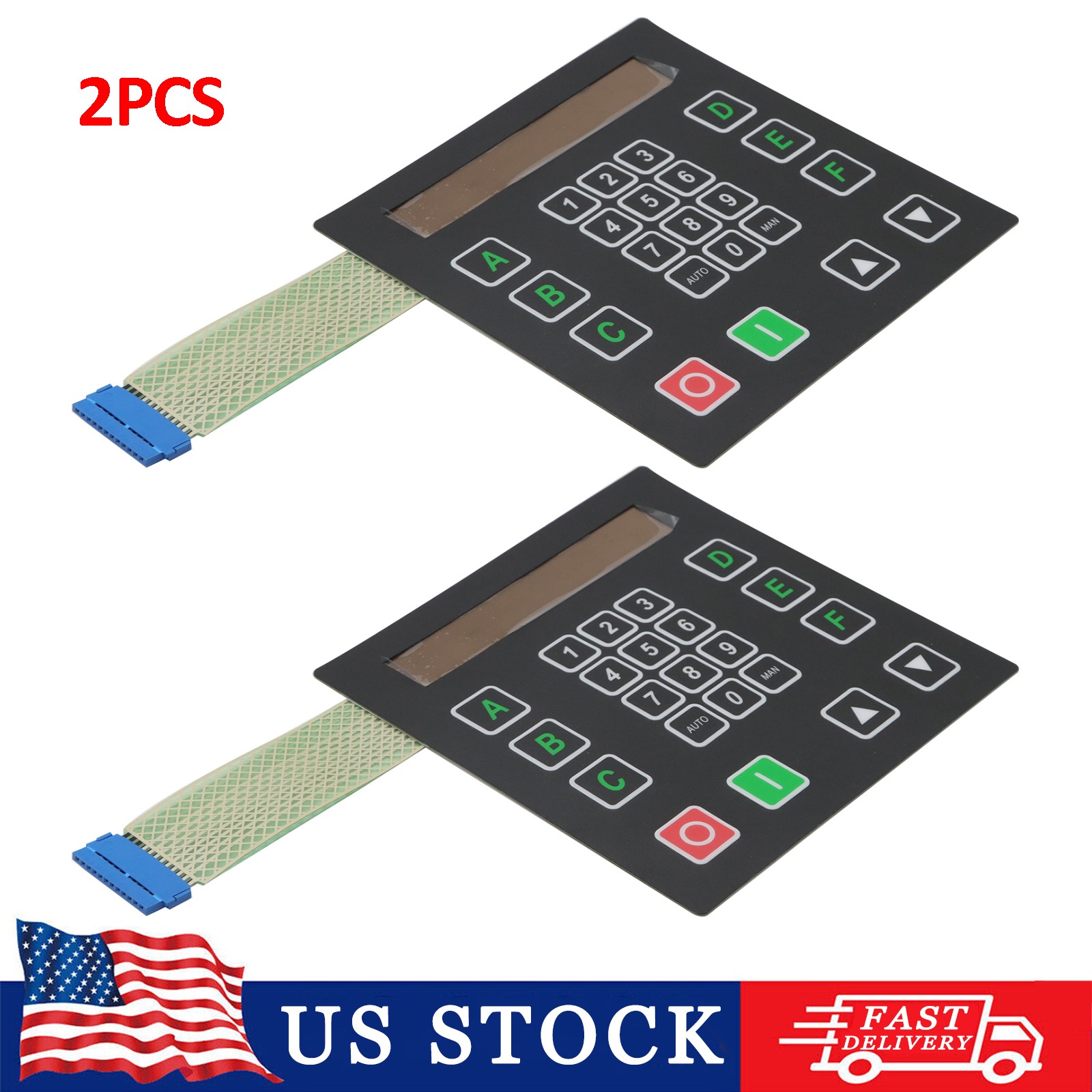 2PK NEW DRYER PH7.2 OPL & LD KEYPAD REVISED FOR ADC P/N 112577 WFR112577