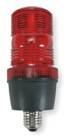 Zoro Select 2Ern7 Warning Light,Strobe Tube,Red,120Vac