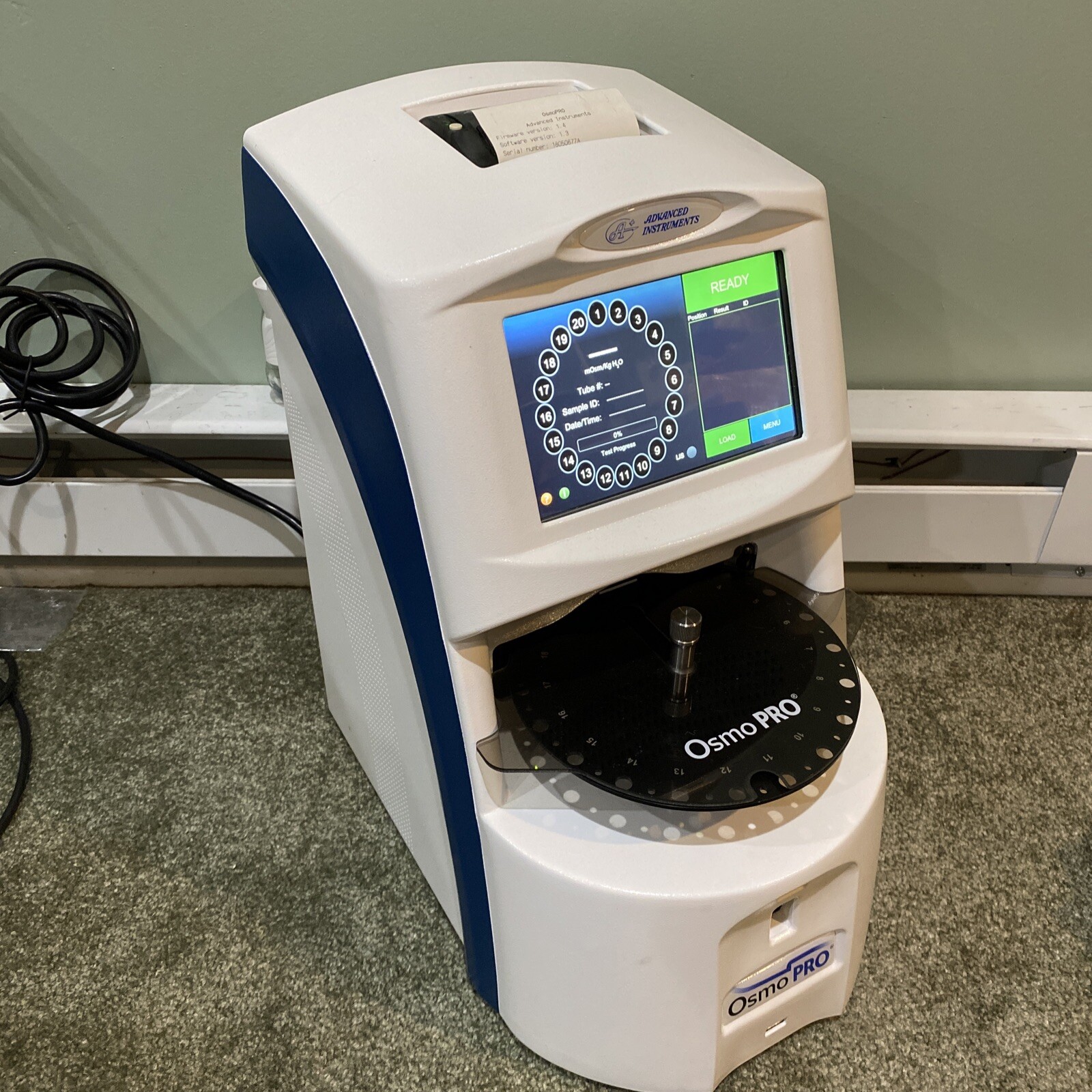 Advanced Instruments OsmoPro Multi-Sample Micro-Osmometer Excellent! MSRP: $75K