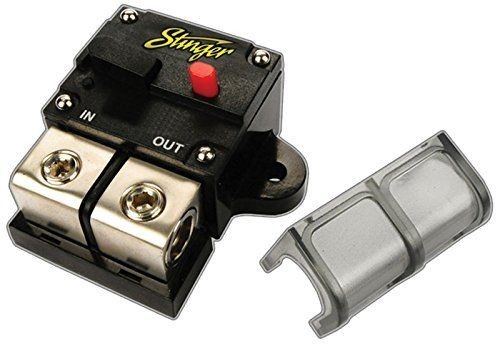 Stinger High Current 300 Amp Circuit Breaker 0 or 4 Gauge AWG 12 Volt SGP90300