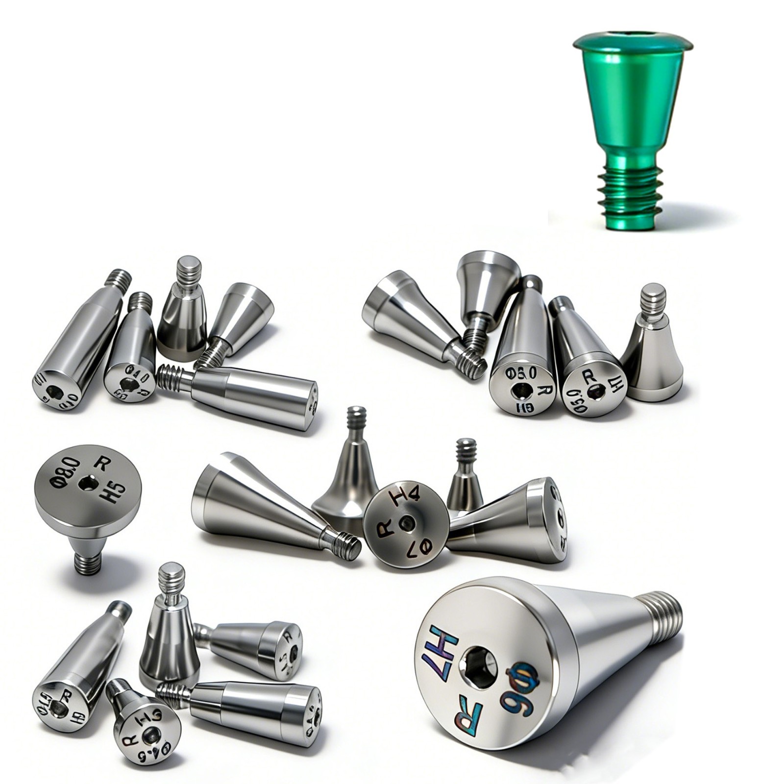 US Dental Locator/Healing Abutment Male Cap Insert for DIO UF II Regular Implant