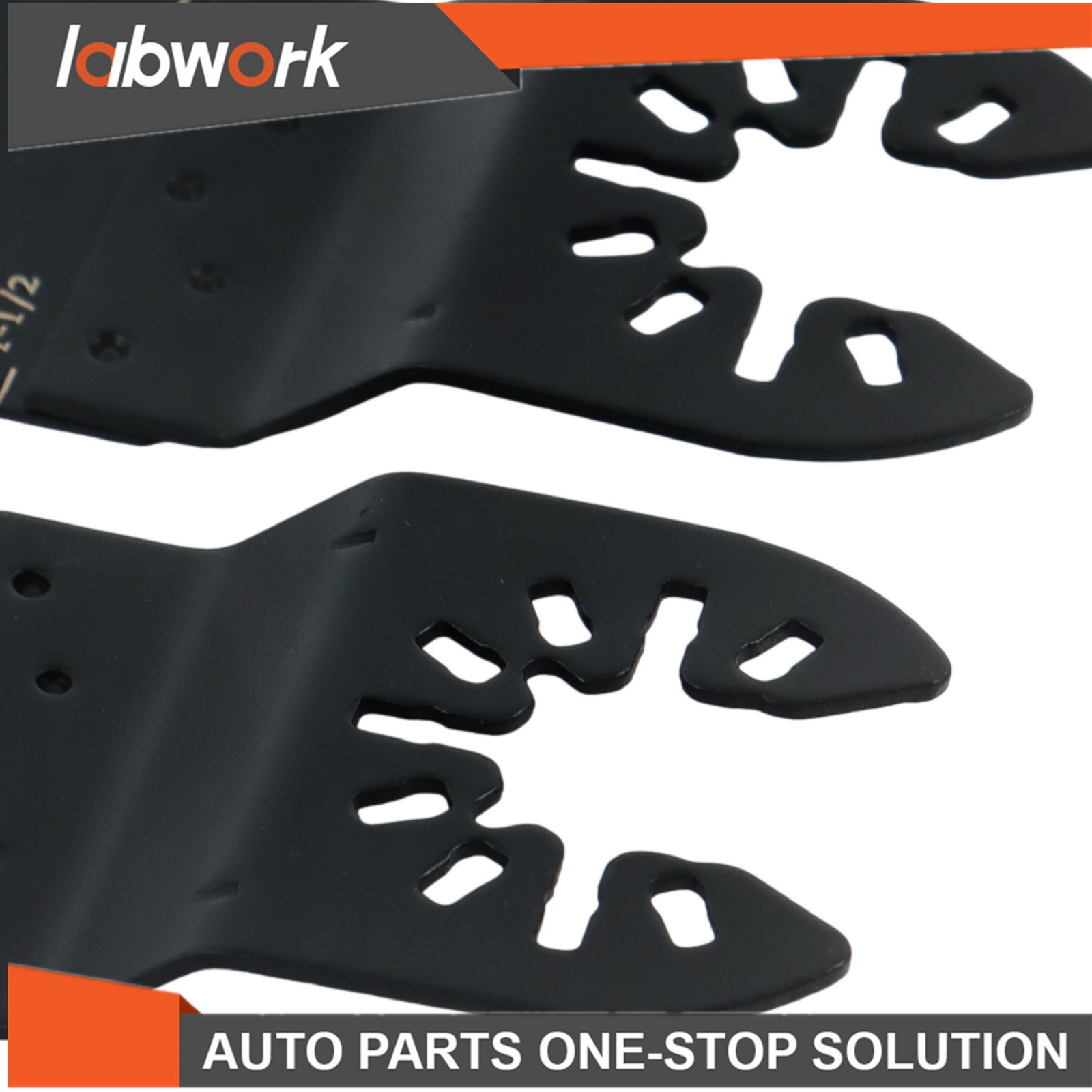 Labwork 12Pcs Titanium Oscillating Saw Blades Multi Tool Blade for Metal Plastic
