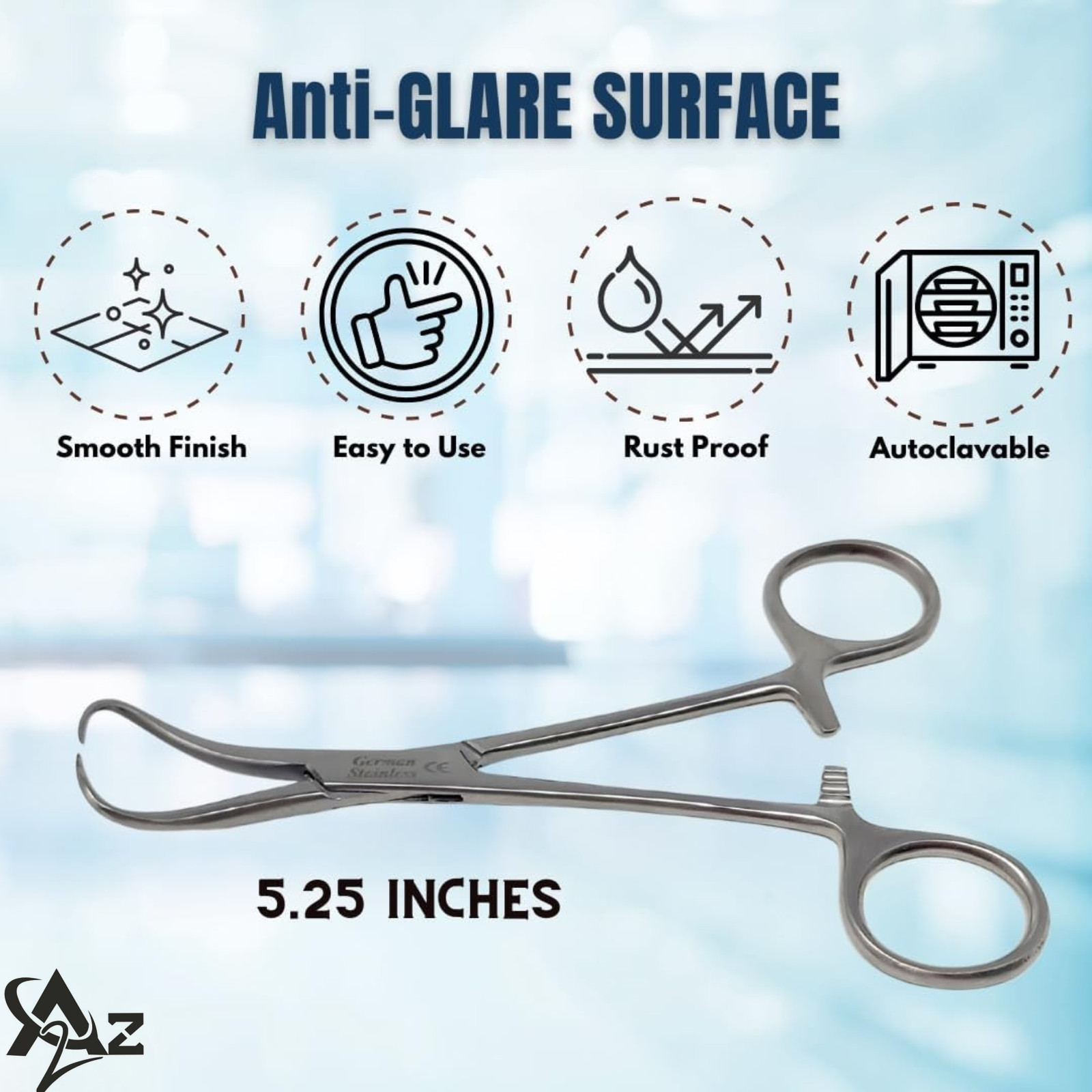 Surgical Backhaus Towel Clamp Locking Forceps 5.25″ Veterinary Instruments CE