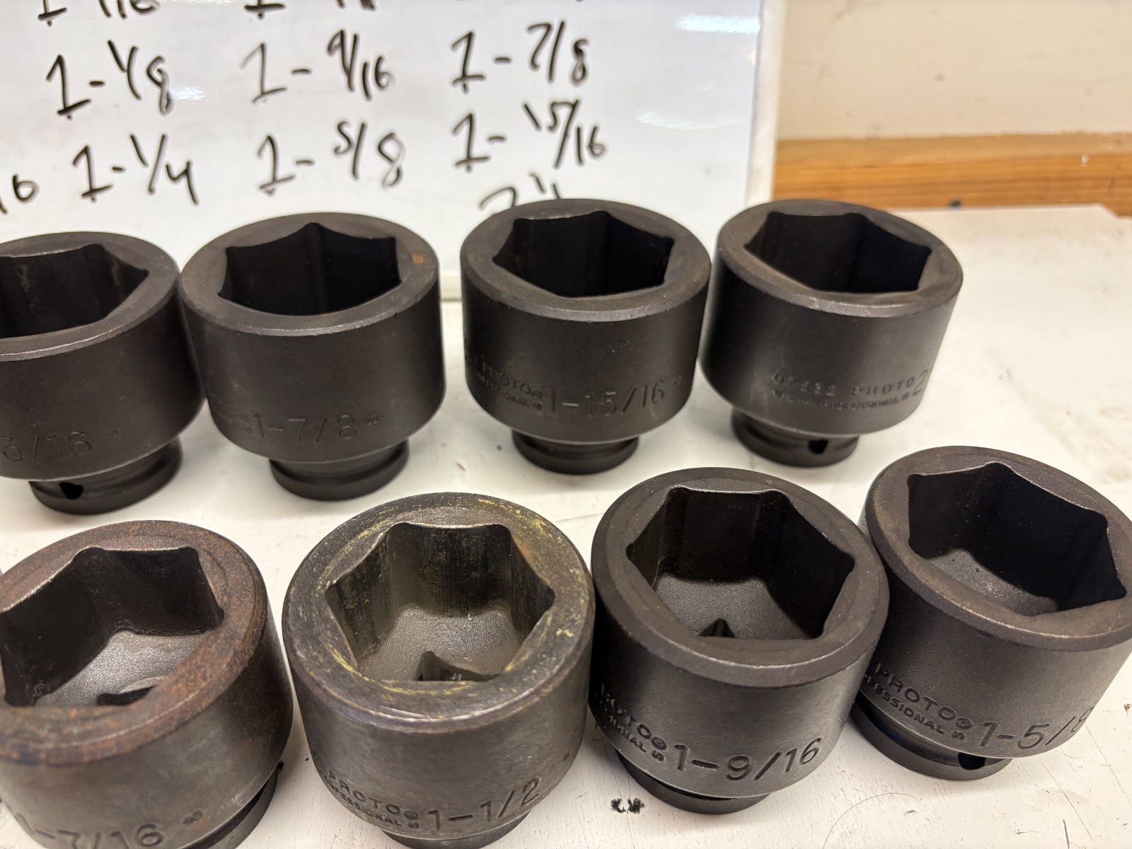 Proto 3/4″ Drive 21 Piece Impact Socket Set – 6 Point J72103