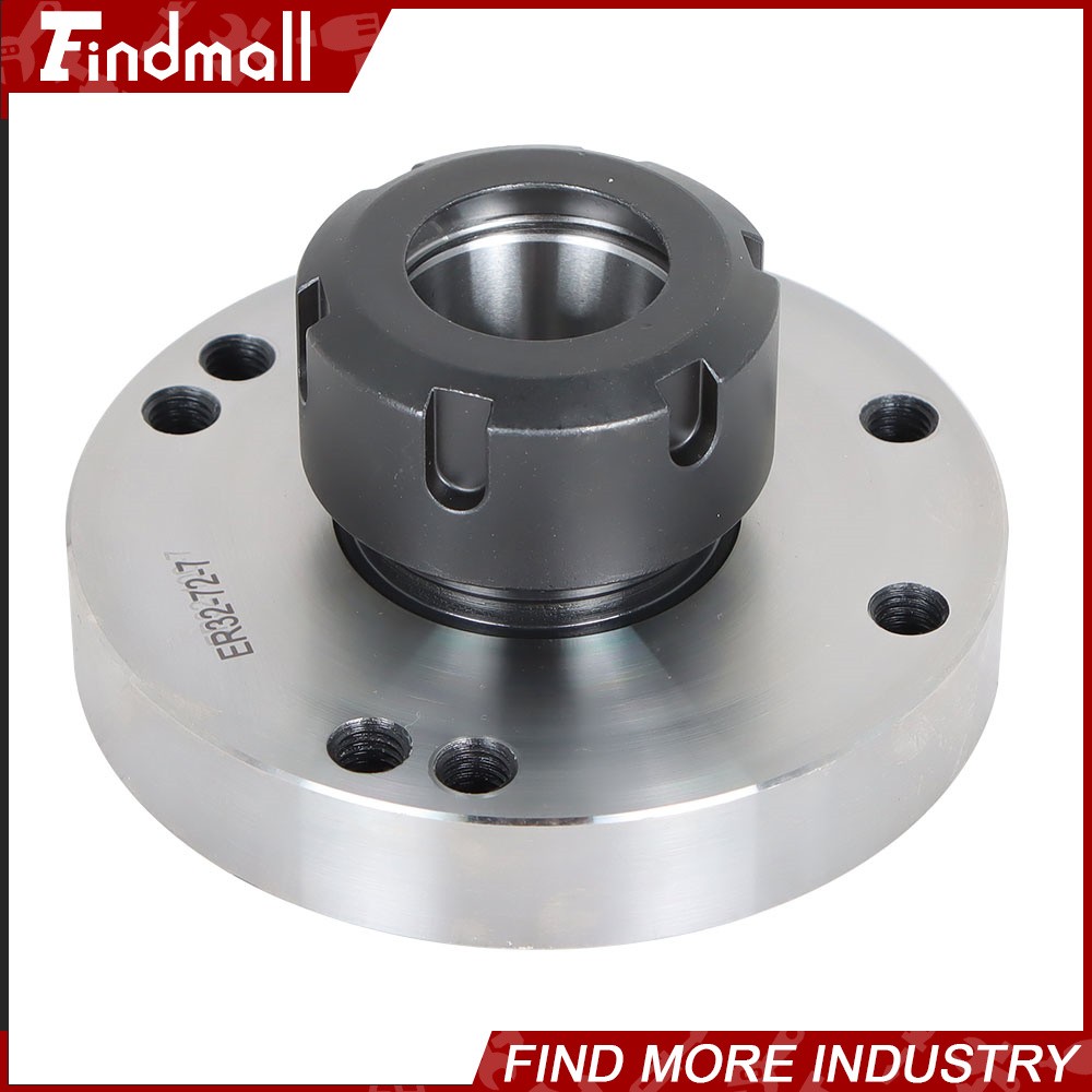 Findmall ER-32 Collet Chuck 100mm Diameter Compact Lathe For Milling Tool