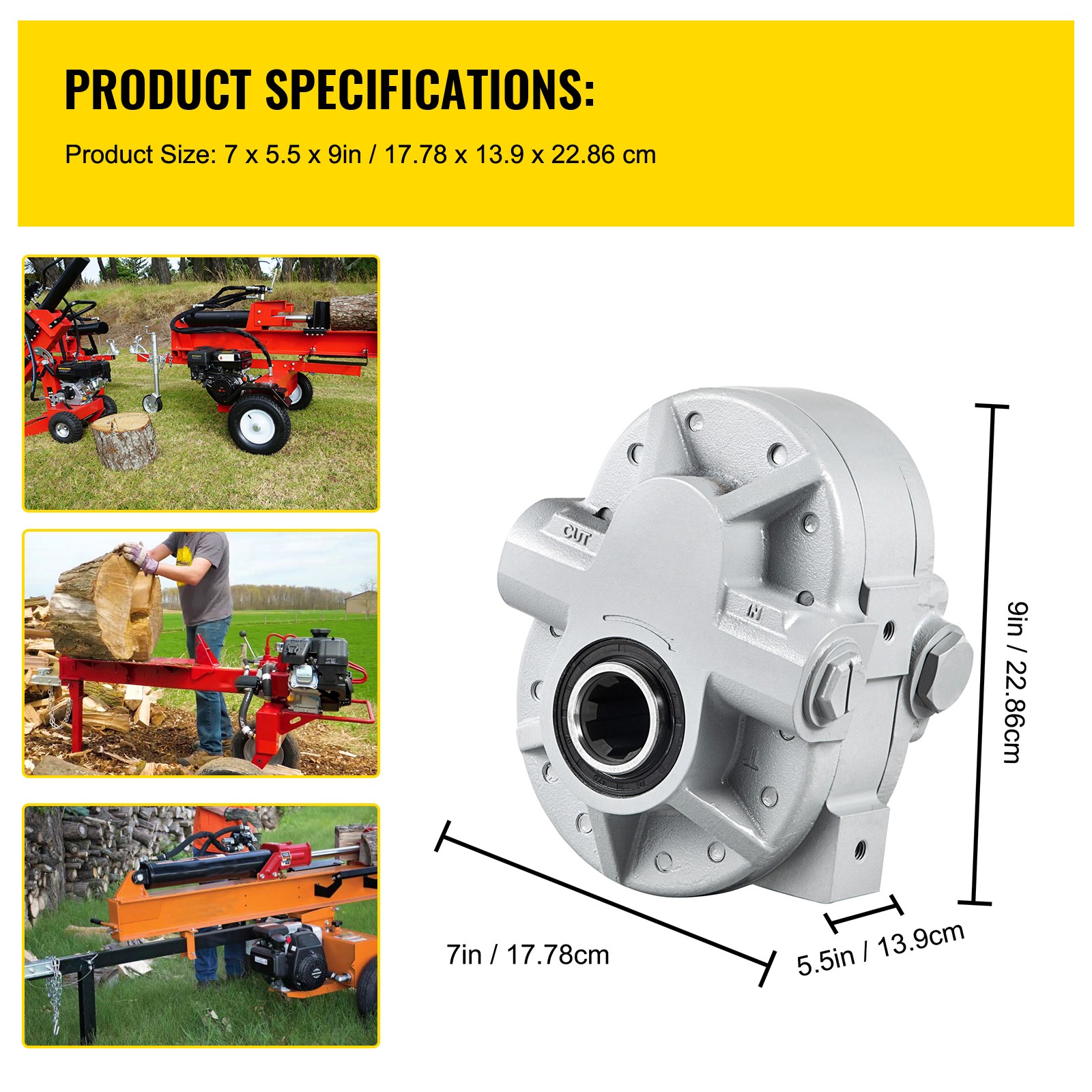 Hydraulic Tractor PTO Pump GP-PTO-A-9-6-S 21.2 GPM @ 540 RPM 9-8902-9
