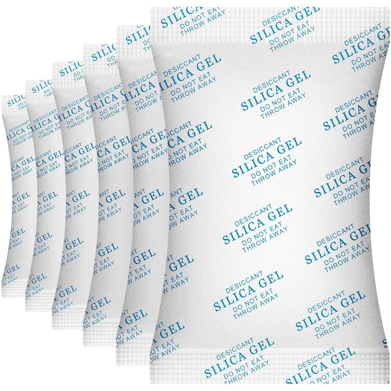 20 Gram50Packs Food Grade Silica Gel Packs Dessicant Packets for Moisture Con…