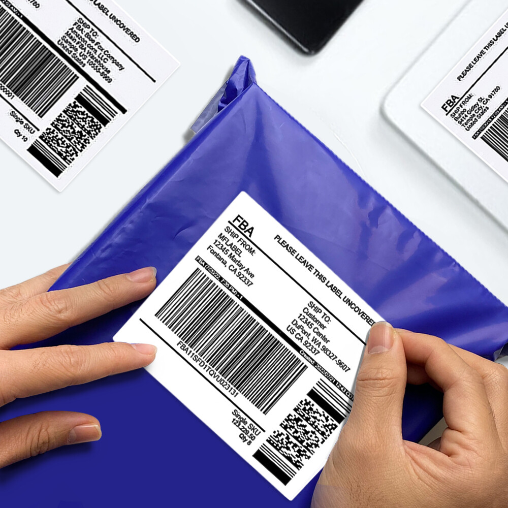 4″x5″ Shipping Label Sheets – Address Labels Stickers for Laser Inkjet Printer