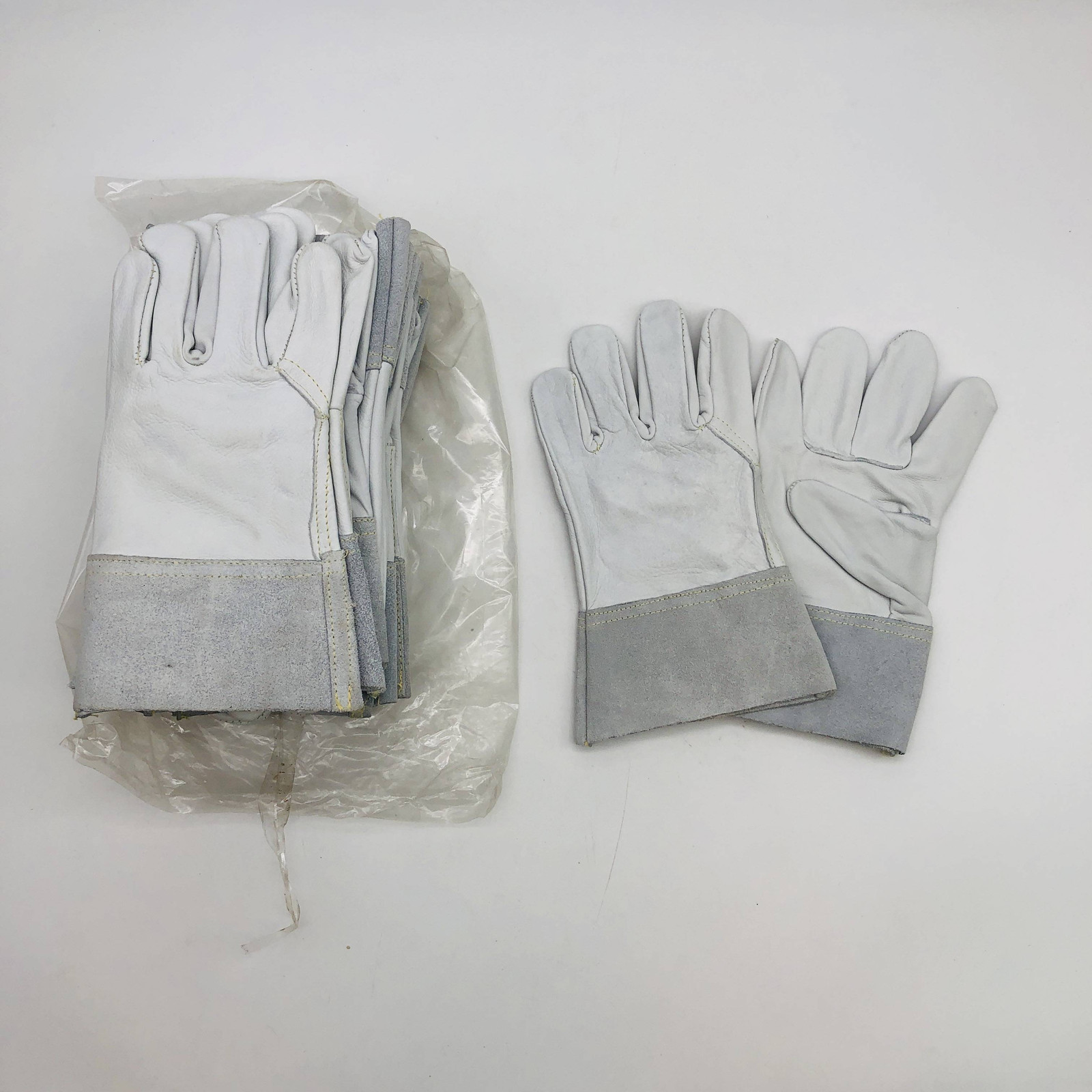 PIP 75-2022 Welders Gloves Sz Medium Top Grain Cowhide Leather Mig Tig 12 Pairs