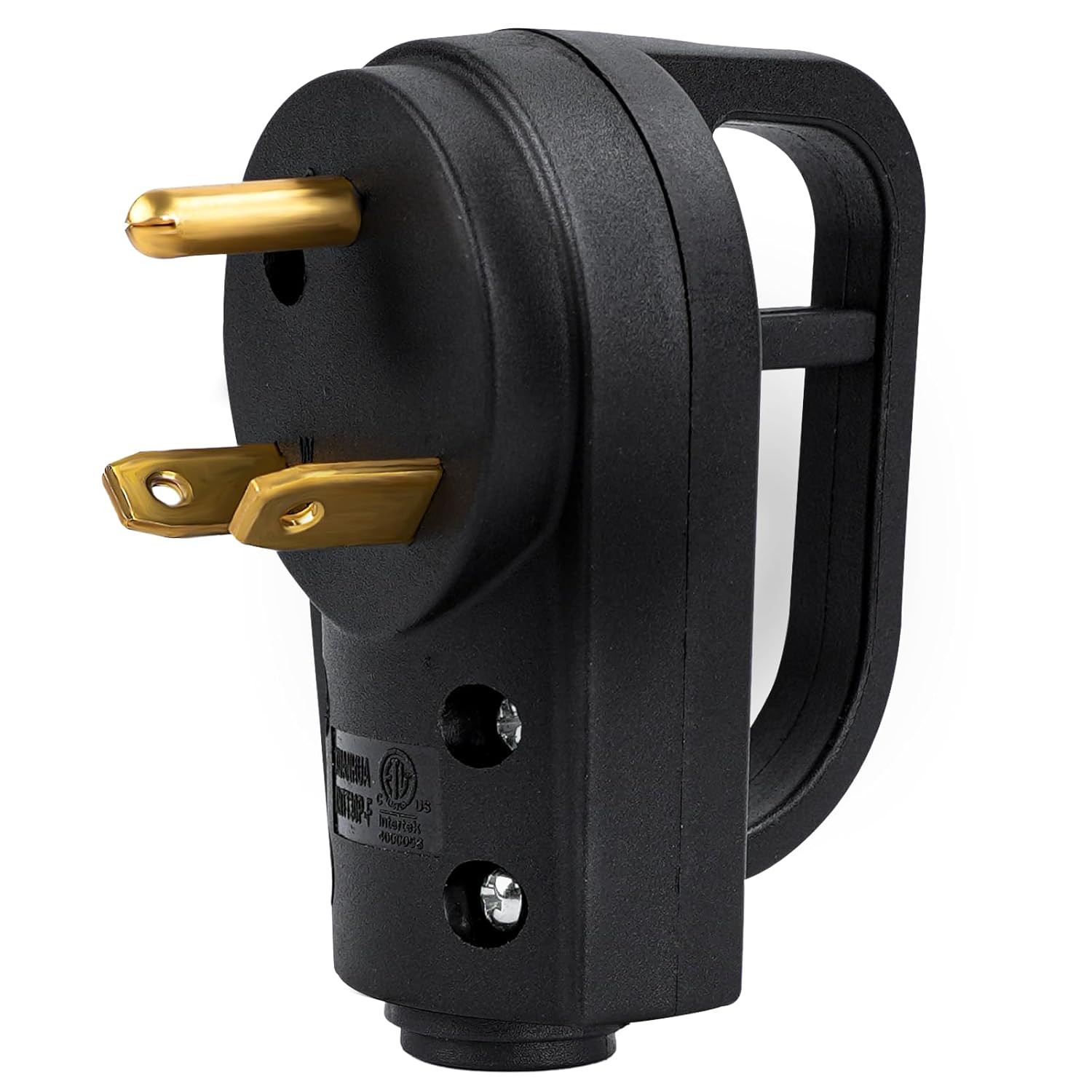 30 Amp RV Replacement Plug ETL Listed 125 Volt Heavy Duty Male NEMA TT-30P Ergon