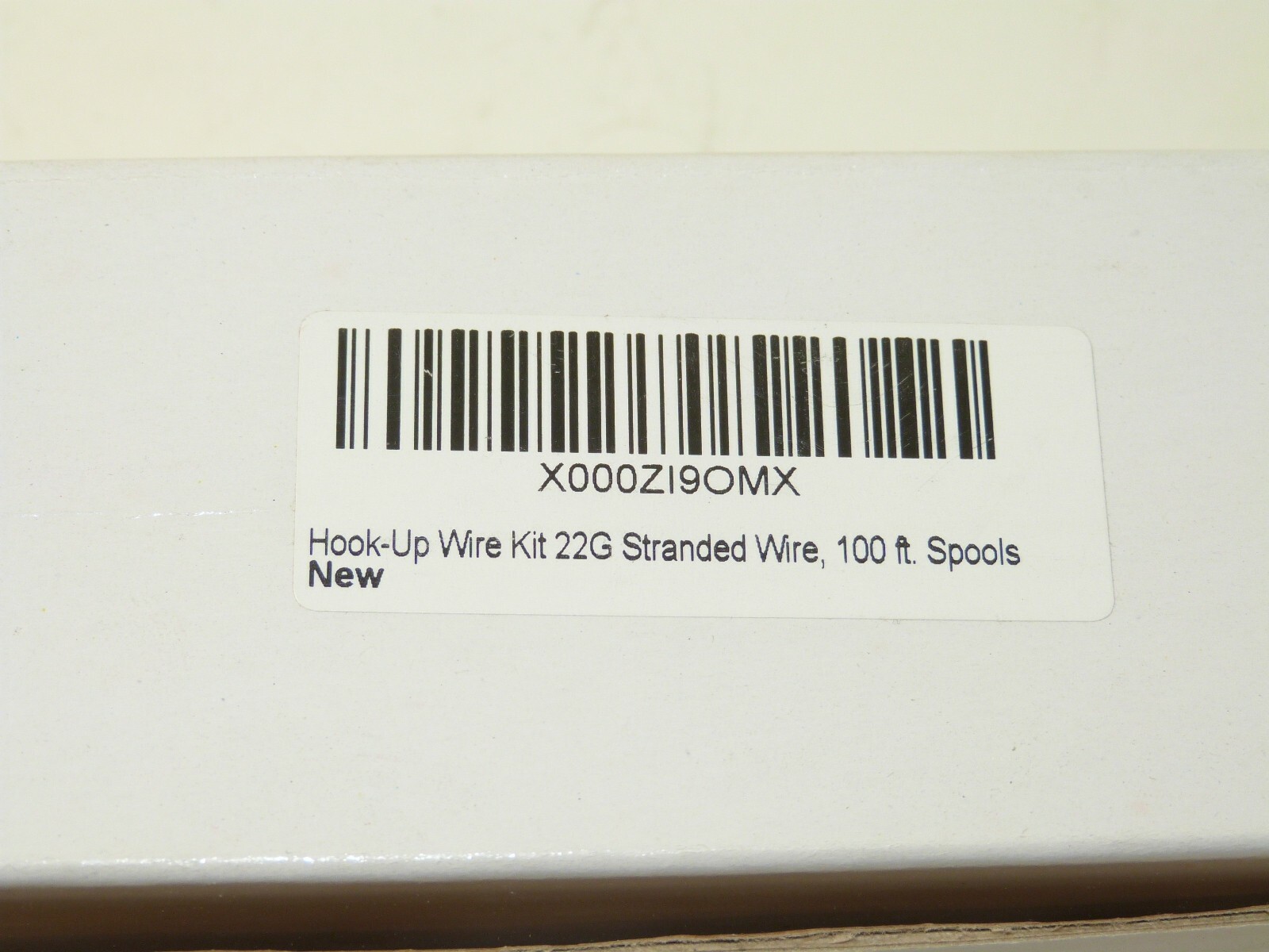 Electronix Express X000Z19OMX Wire Kit 22G Stranded Wire 100ft Spools NEW