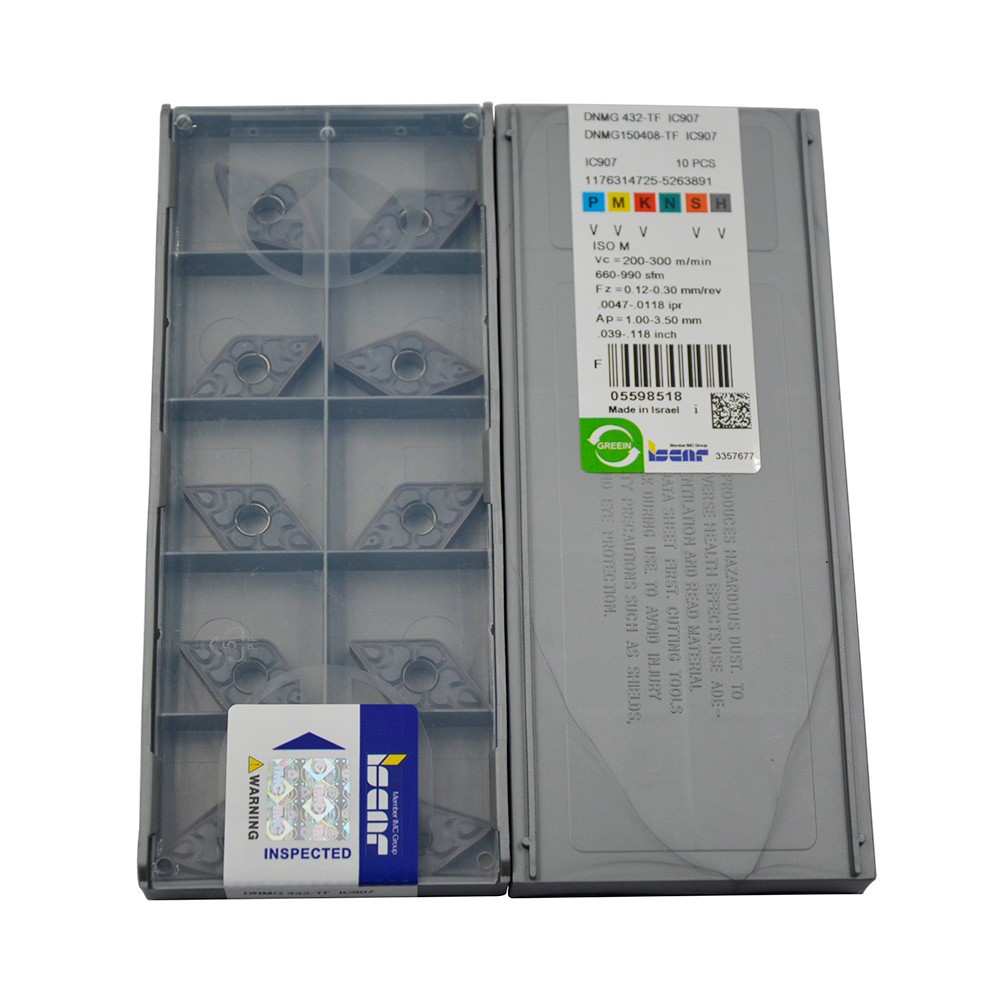 20pcs DNMG 150408-TF DNMG 432-TF IC907 CNC Carbide Insert