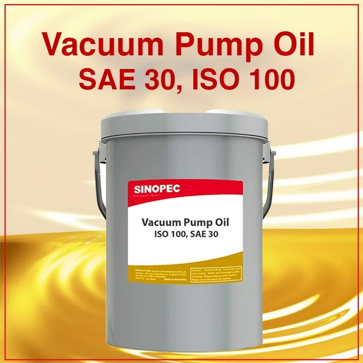 Vacuum Pump Oil High-Performance ISO 100 SAE 30 5 Gallon Pail (18L – 4.75 GAL)