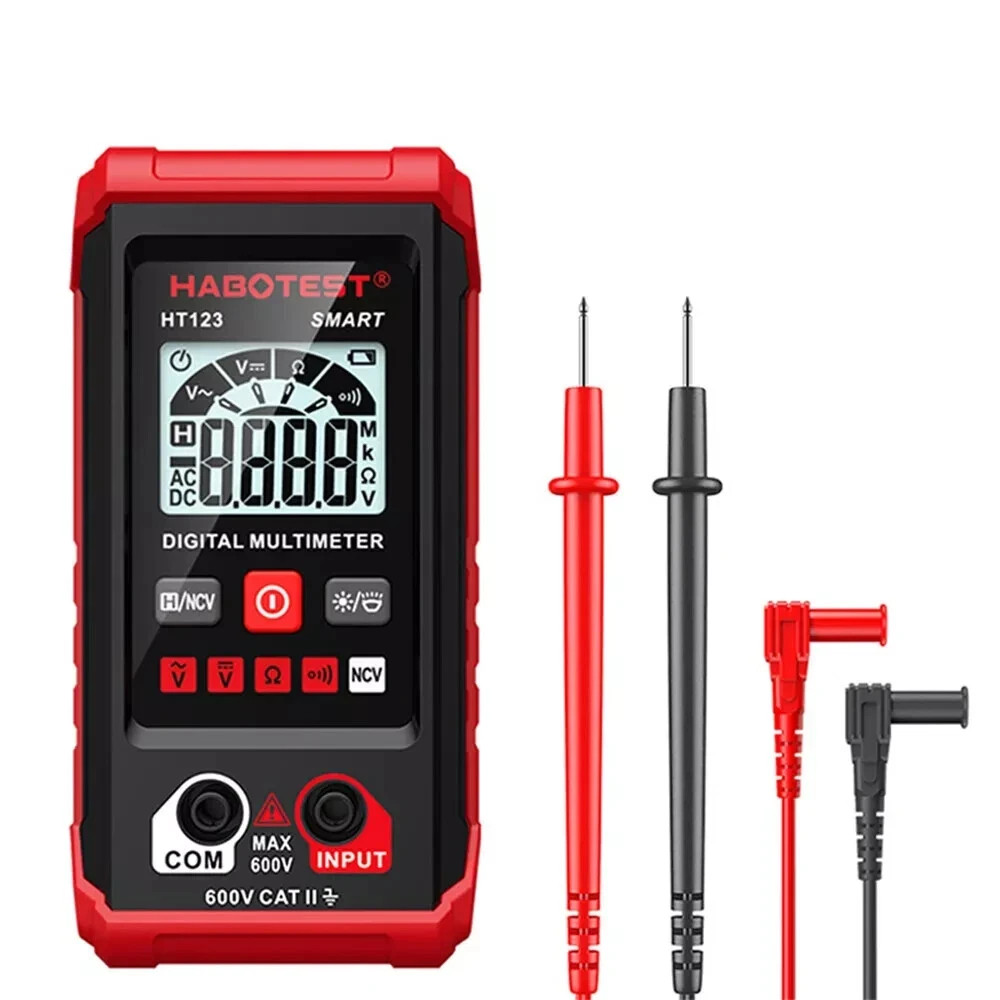 Digital Multimeter AC DC Voltmeter Ammeter Ohmmeter Volt Tester Meter WITH BATT