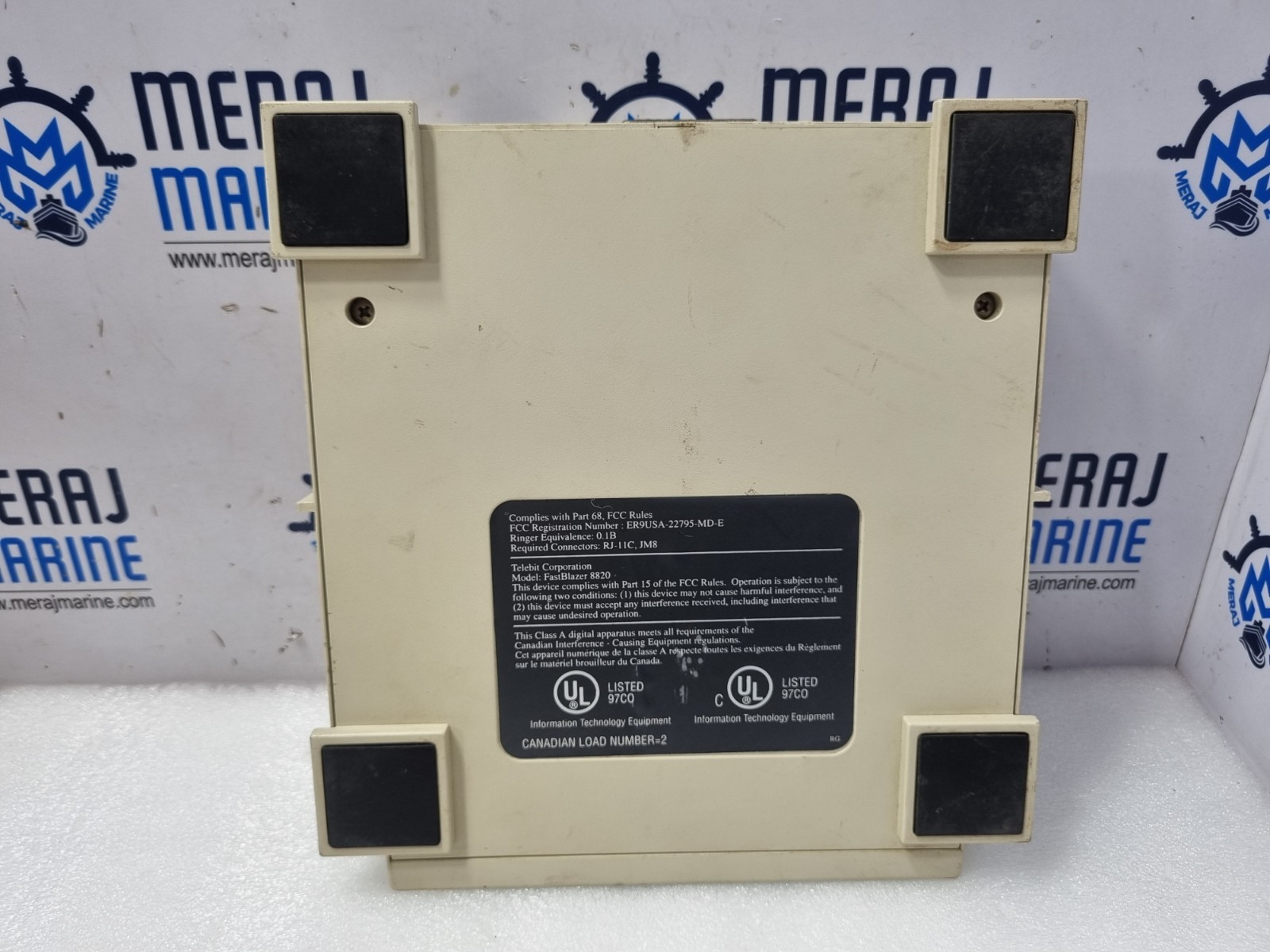 Telebit FastBlazer 8820 Device 100V-240V~ 50-60Hz .1A