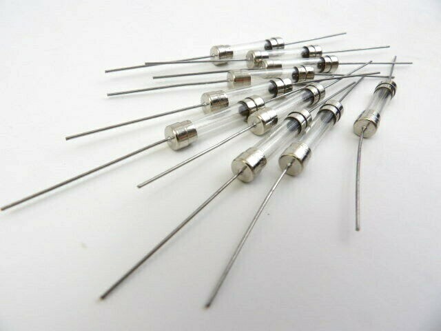 Lot of 50 Littelfuse 3AG 3A PT Fuses 3 Amp 250 Volt 318003 Pigtail Fuse