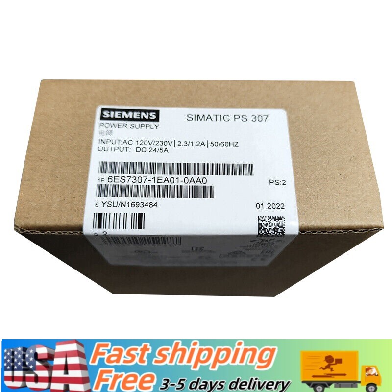 6ES7307-1EA01-0AA0 IPC New Sealed Siemens SIMATIC S7-300 6ES7 307-1EA01-0AA0