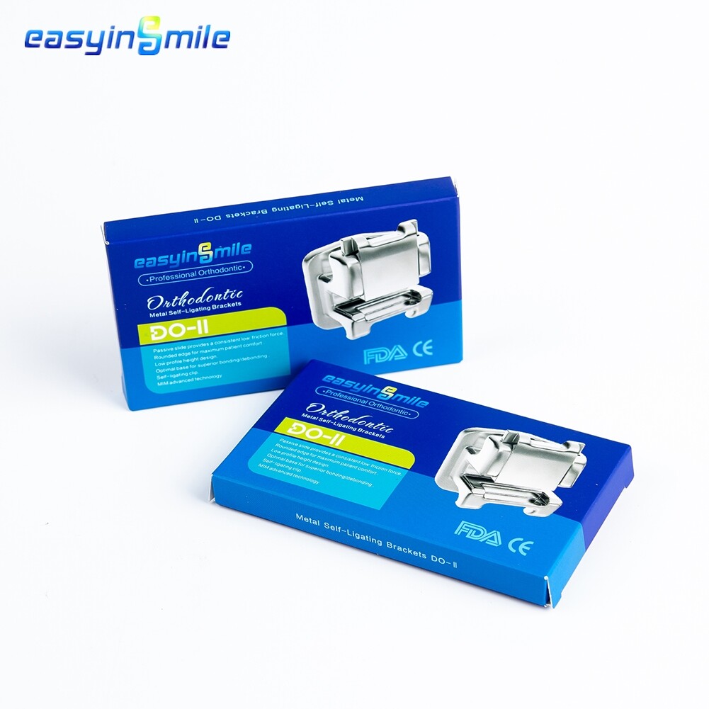 20XOrthodontic Self-ligating Brackets Dental Metal Braces ROTH/MBT 022 3/345Hook