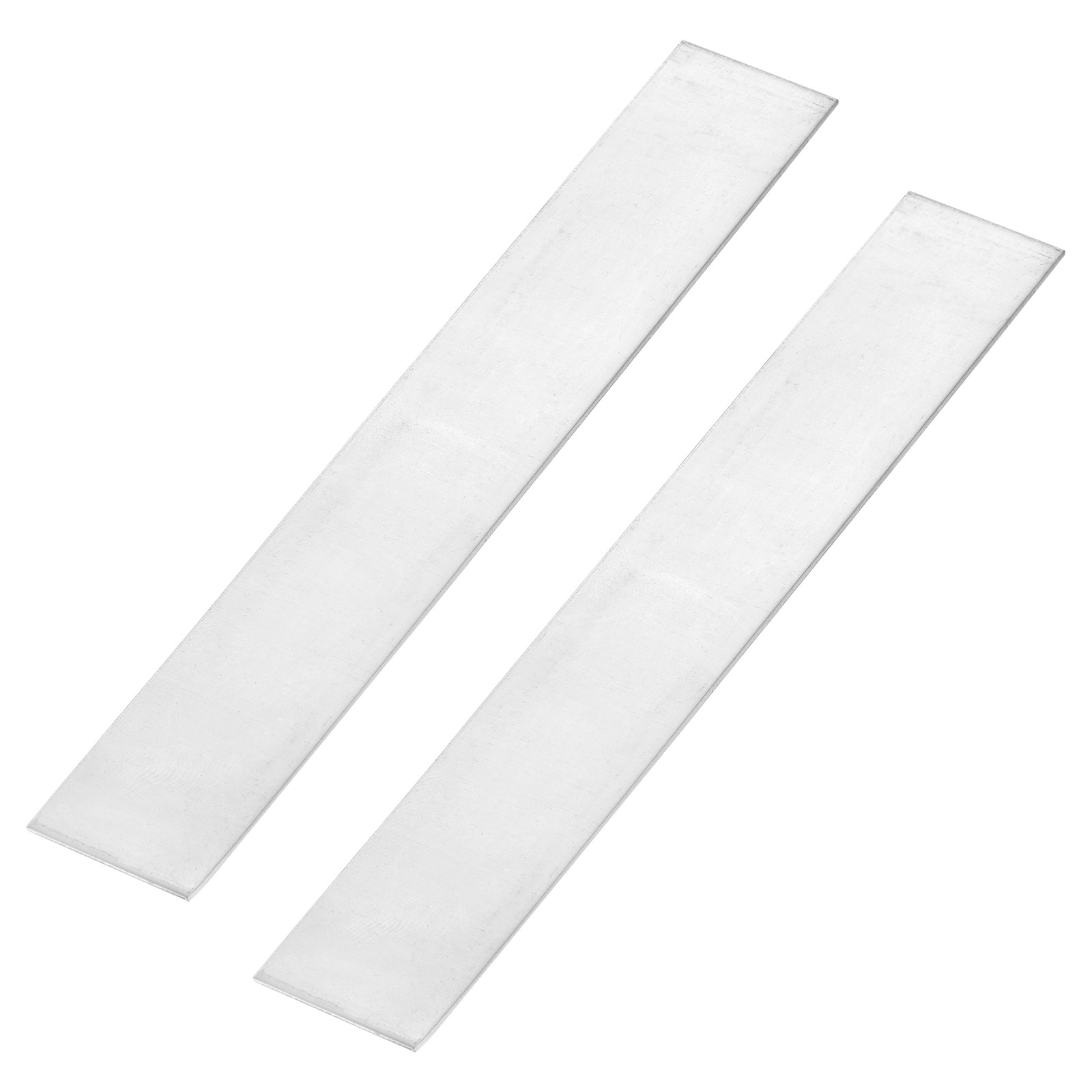 2Pcs Zinc Sheets, 99.995% High Purity Zinc Plate, 0.04″x1″x6″(1x25x150mm)
