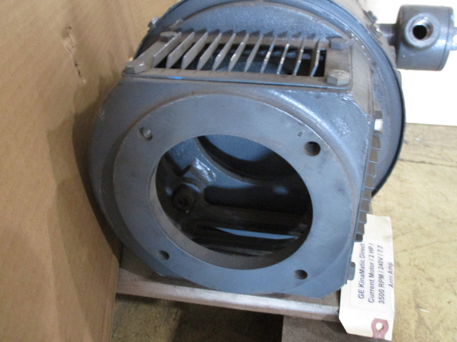 GENERAL ELECTRIC 5BY450B118 TYPE CD188ATC KINAMATIC DIRECT CURRENT MOTOR 2HP