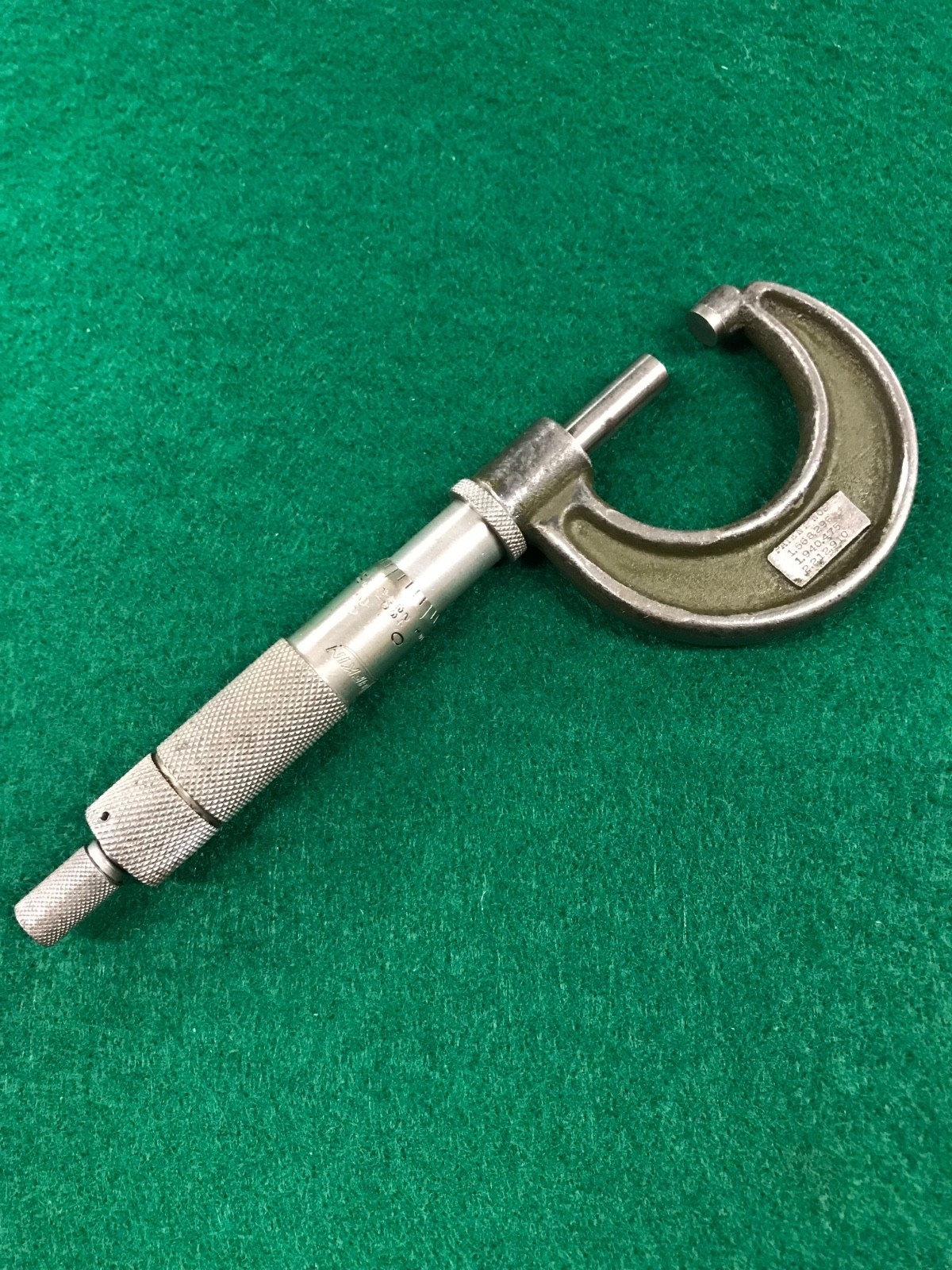 Vintage LUFKIN No. 1941 Micrometer – (0″ – 1″)