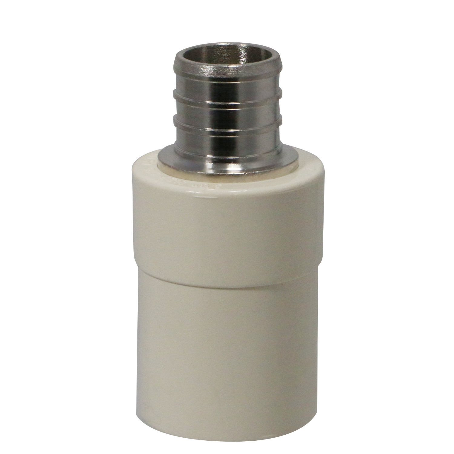 25 PIECES 3/4″ PEX X 3/4″ CPVC TRANSITION COUPLING ADAPTER (LEAD FREE BRASS