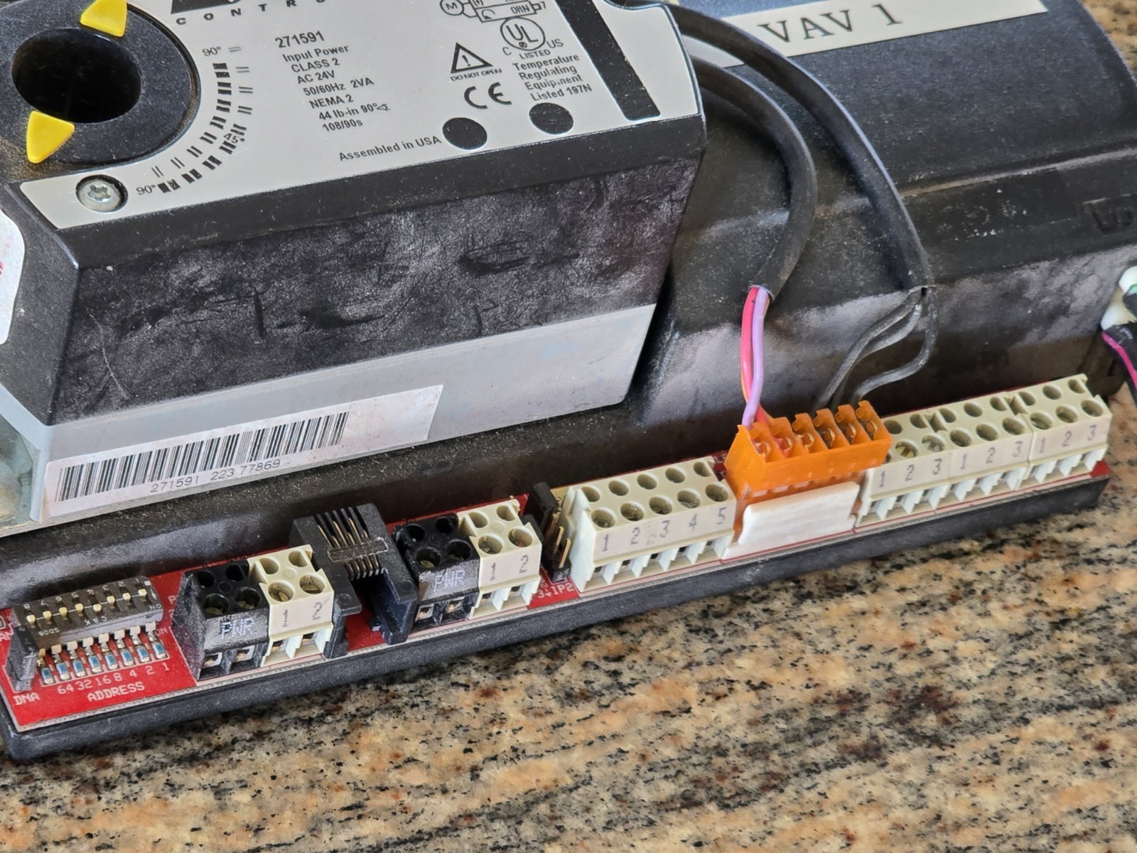 Delta controls DVCV304 271591 VAV controller