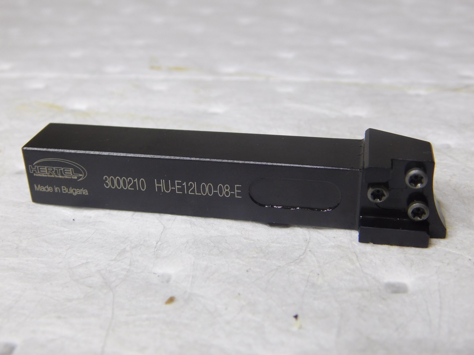 Hertel Indexible Grooving Cutoff Toolholder 12mm Max DOC 1/2 Shk Dia 3000210