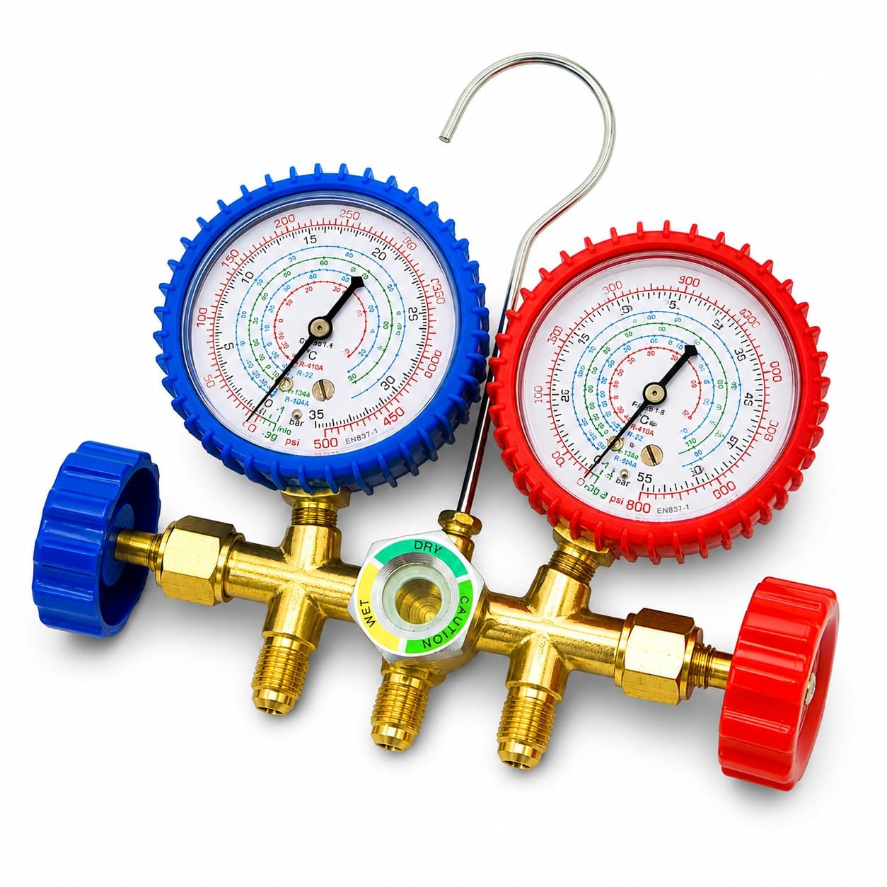Stark USA Manifold Gauge Set R410A R22 R404A HVAC A/C Refrigeration Charging …