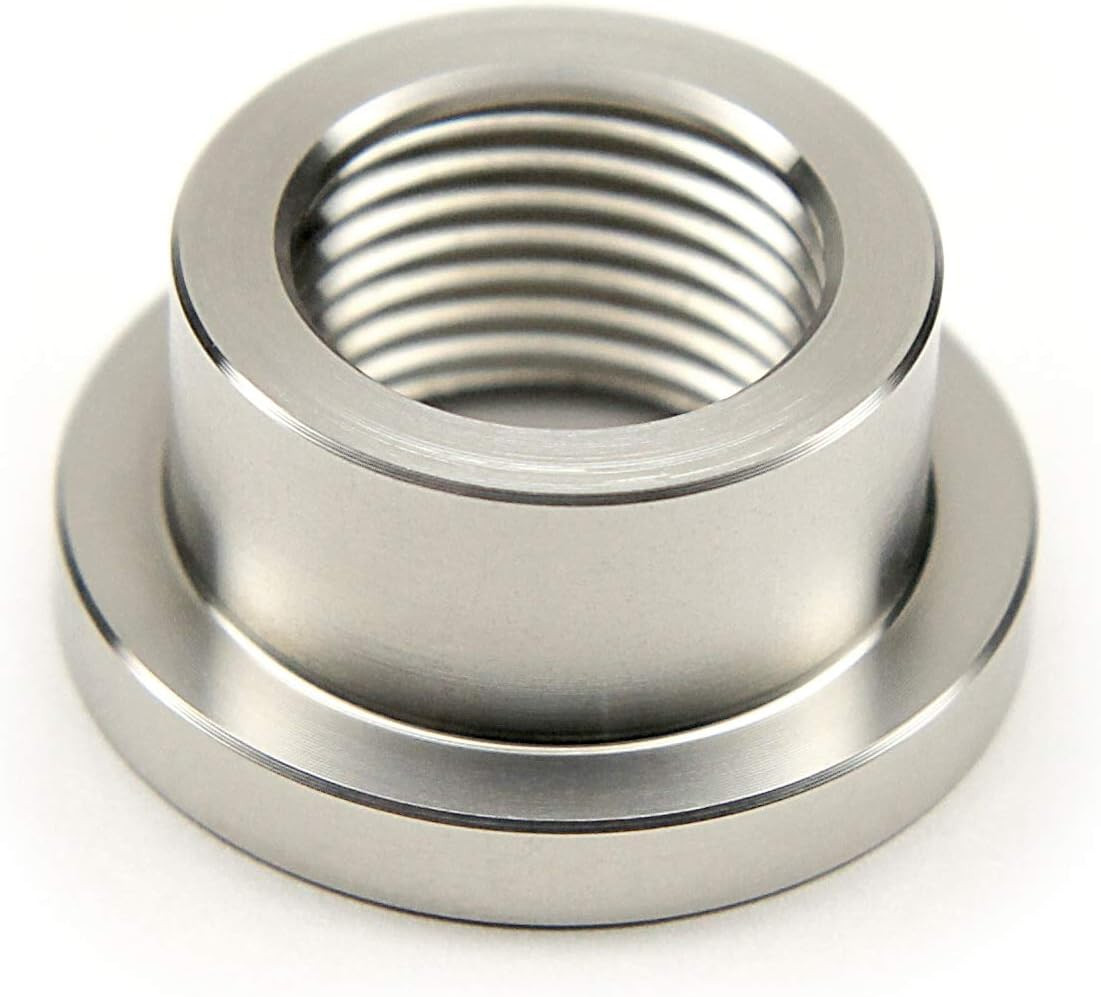 3/8″ NPT Stainless Steel 304 Female Threaded Stepped Weld Bung Mounting Fitting