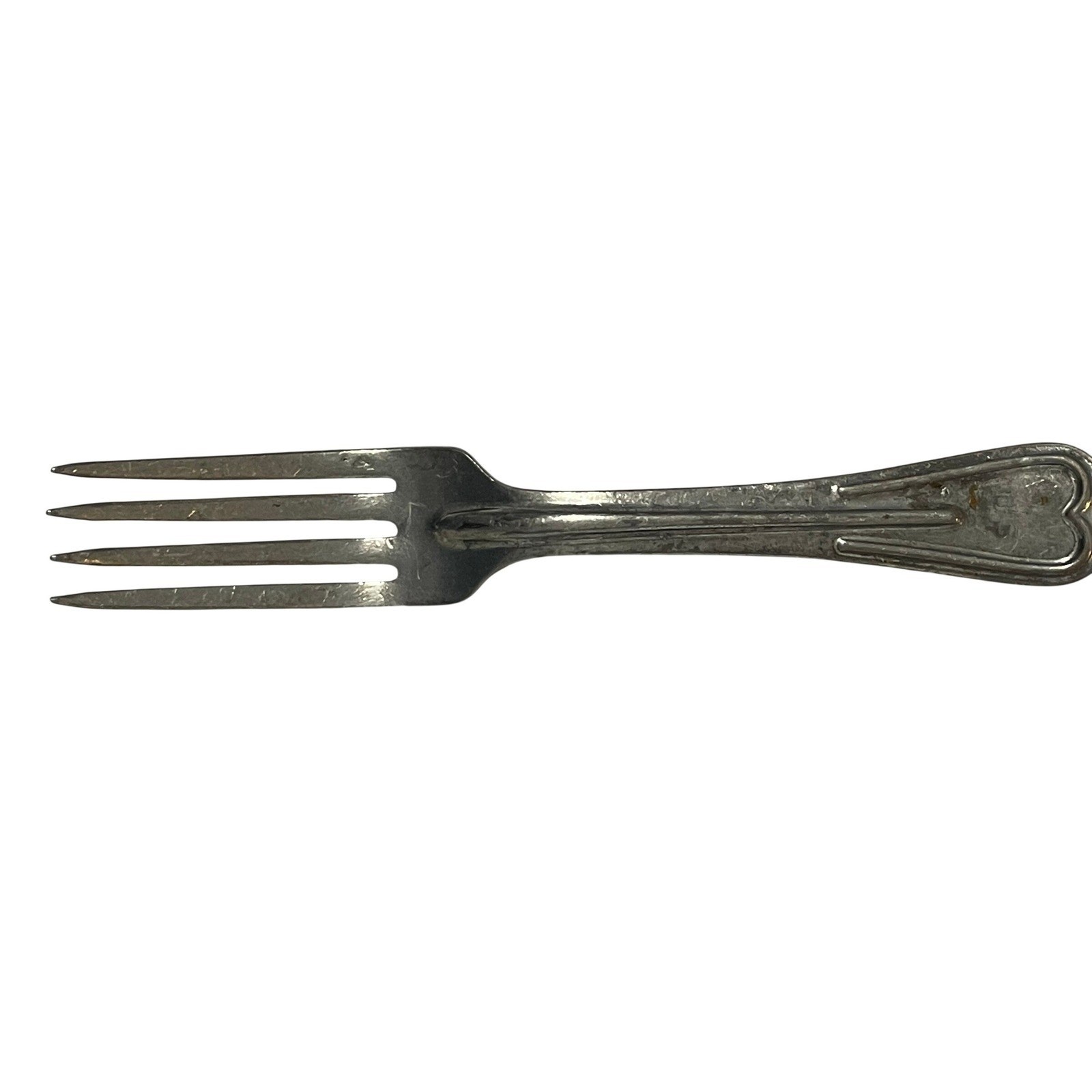 Vintage US Stamped Military Fork Mess Hall Silco Stainless 8″ Long