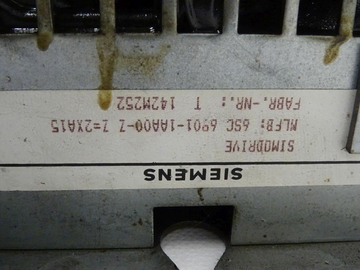 Siemens 6SC6901-1AA00-Z – Z=2XA15 – 2x 6SC6502-0AB02