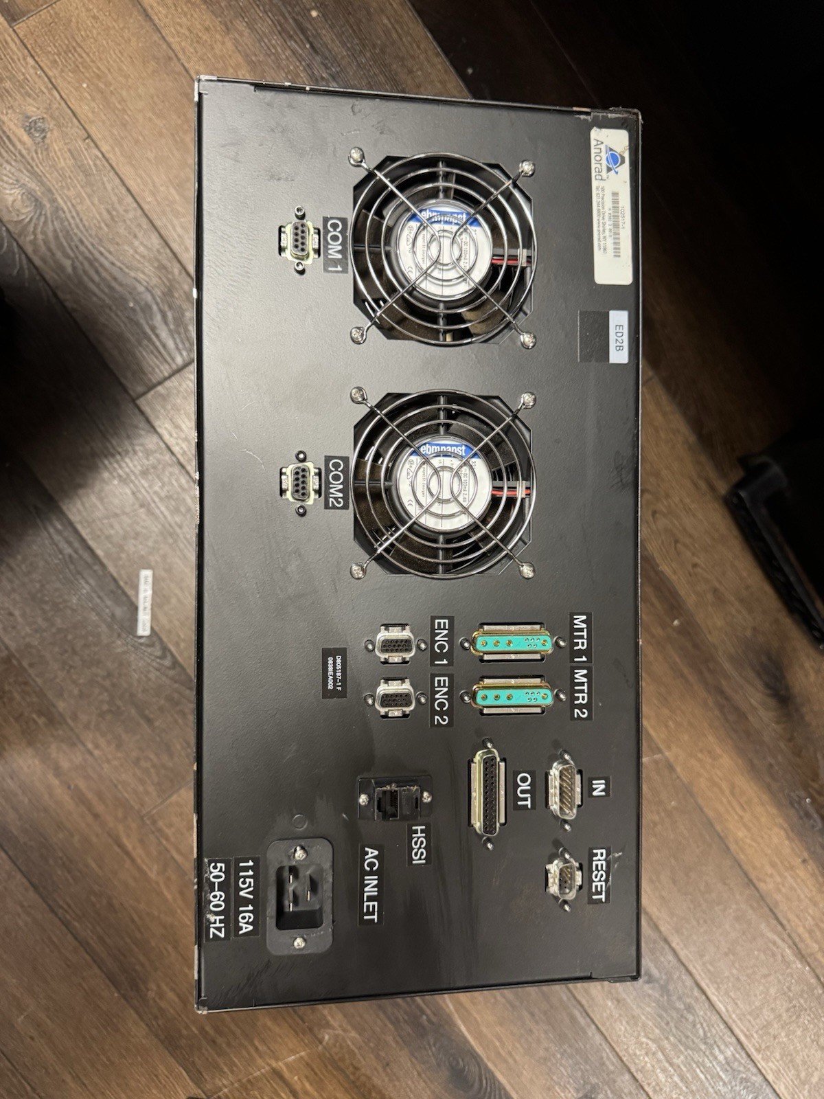 Anorad ED2B Precision Motion Controller Servo Drive 115V – Untested