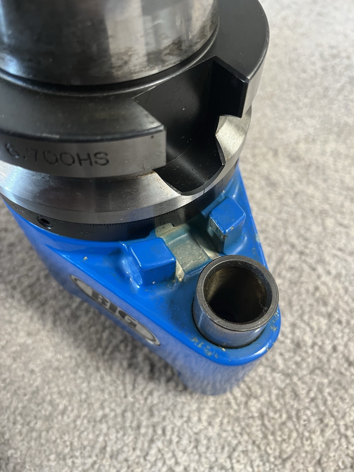 BIG BT50 OHC 1.000-6.700 TG100 Collet Chuck Oil Hole Holder