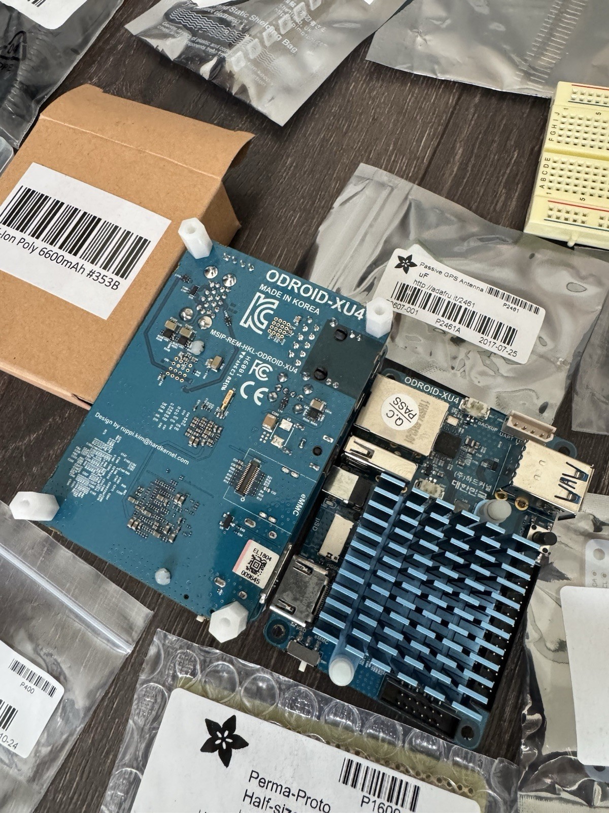 Adafruit Raspberry Pi ODROID XU4 Electronics Maker Developer Lot Bundle GPIO SBC