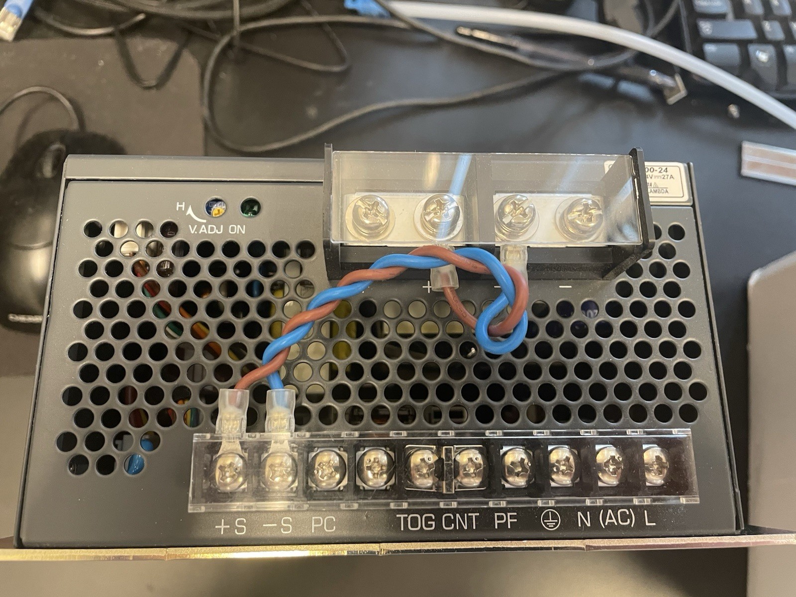 JWS600-24 Densei-Lamda Power Supply. New Old Stock.