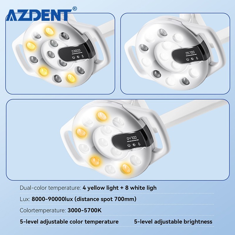 5 Types Dental LED Lamp Oral Light For Unit Chair adjustable Induction Sensor