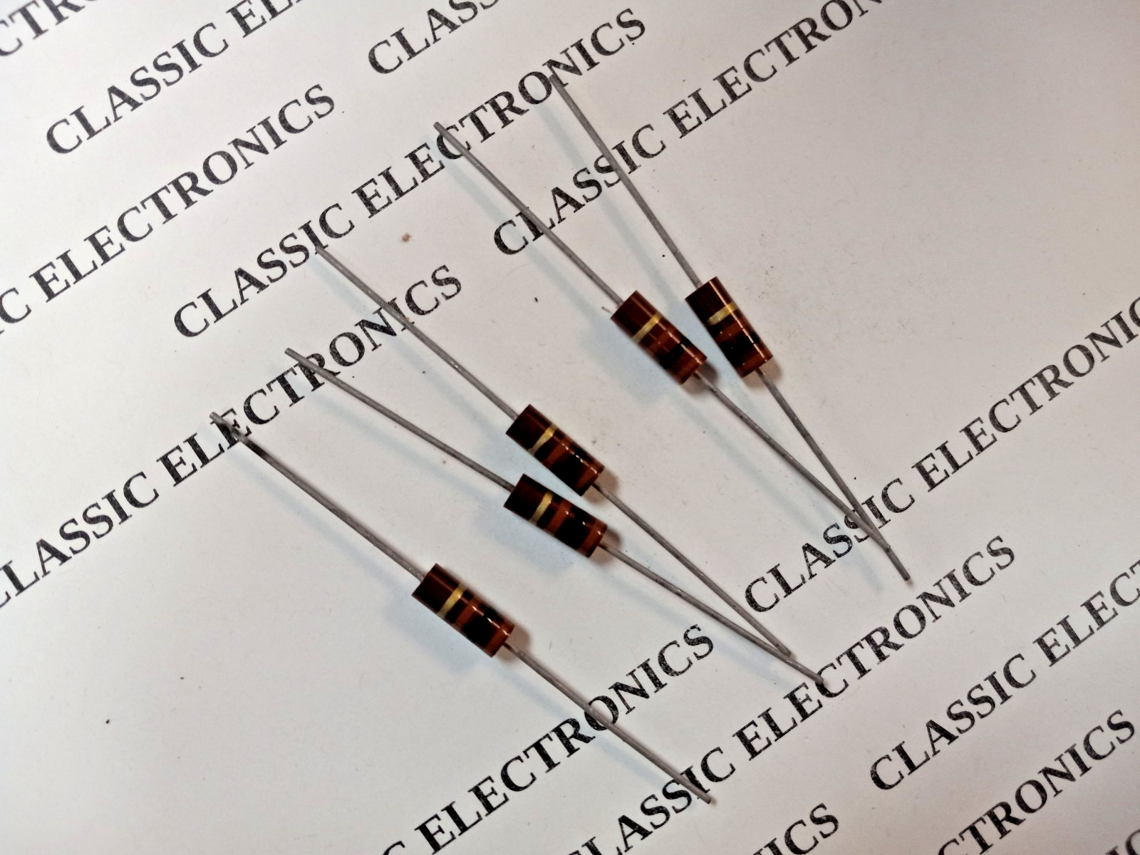 Lot of 100 Ohm 1W 5% Carbon Comp Allen Bradley Resistor 1 Watt