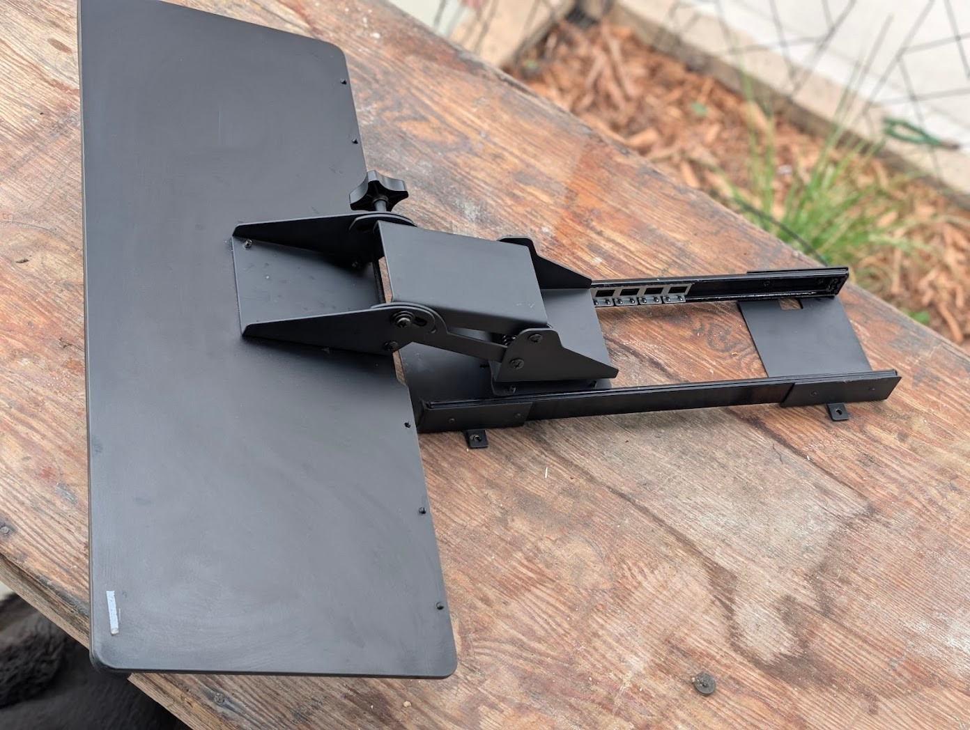 Mount-It! Under Desk Computer Keyboard and Mouse Tray FREE SHIPPING
