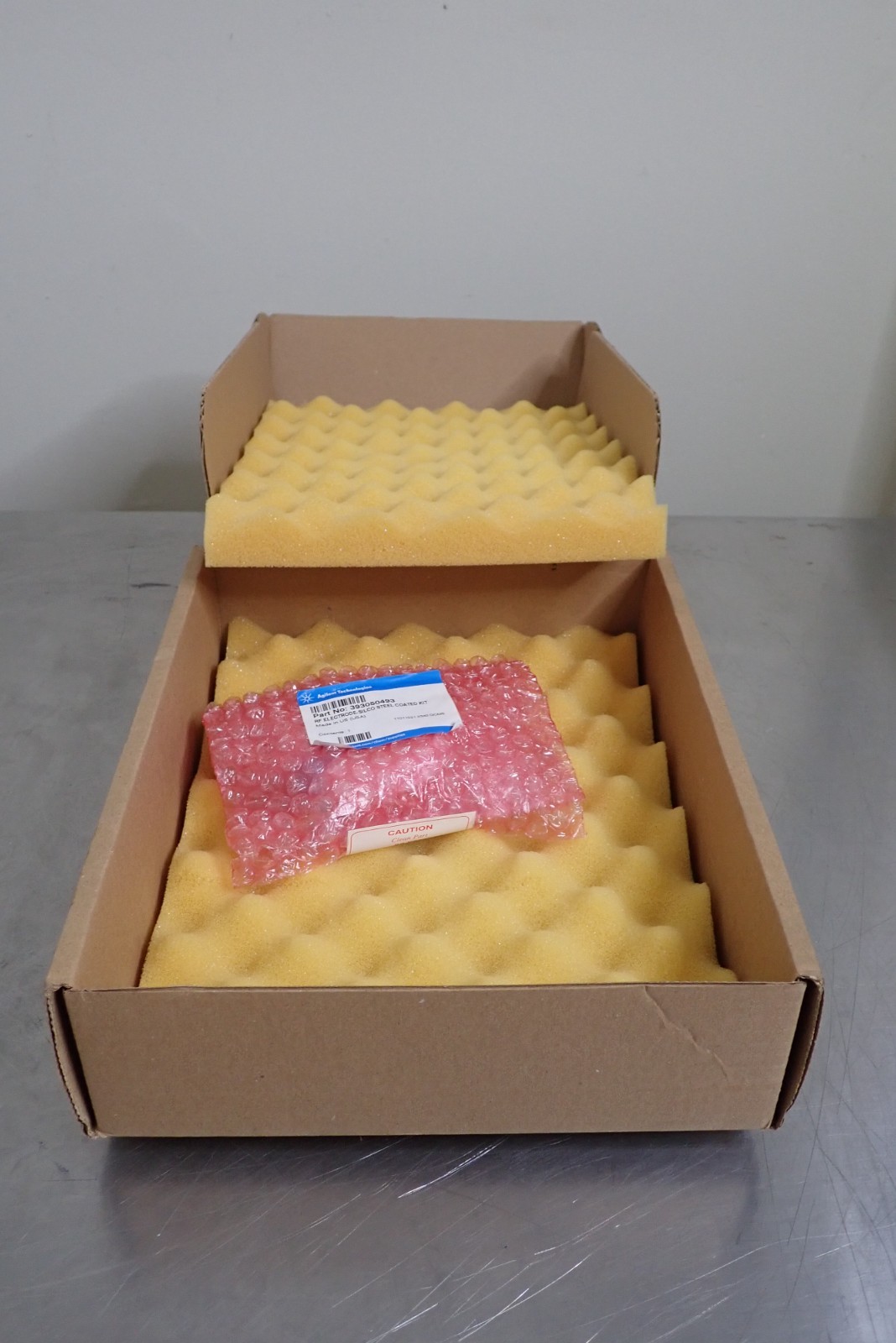Agilent Technologies 393050493 RF Electrode – Silco Steel Coated Kit – NEW