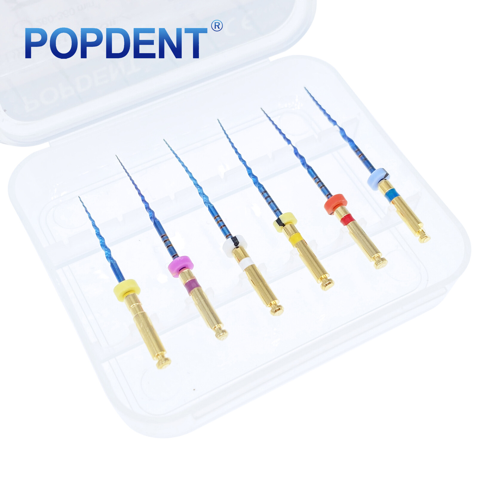 Dental Endodontic Rotary Endo Root Canal File X-Pro Blue /Gold Taper Rotary File