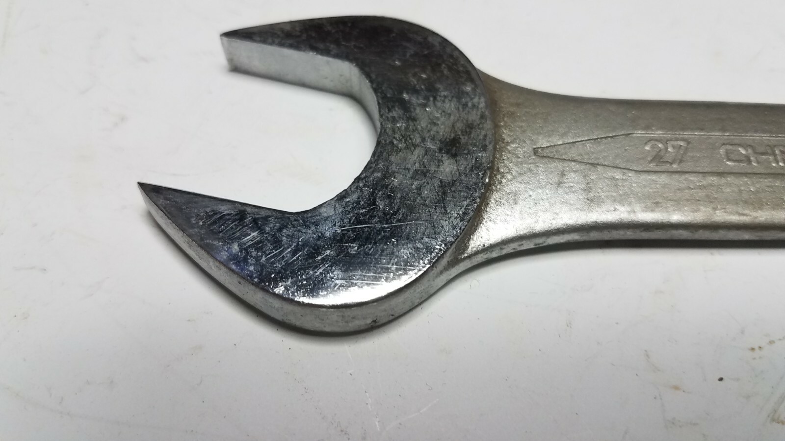 ACESA 702 DOUBLE OPEN ENDED SPANNER, CHROME VANADIUM 27mm X 24mm SPAIN