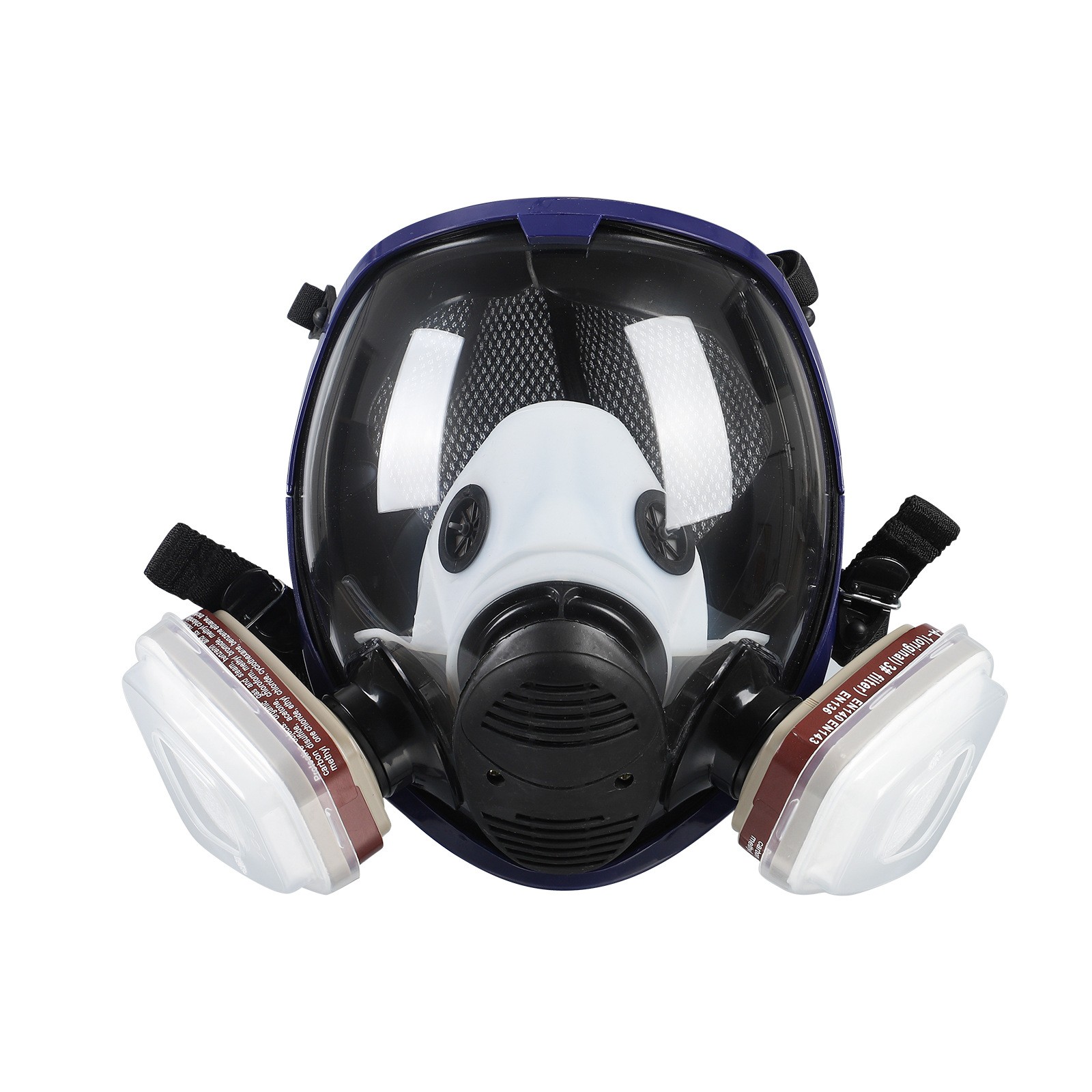 Facepiece Reusable Respirator 15 in 1 Full Face Gas Mask For Painting Spraying