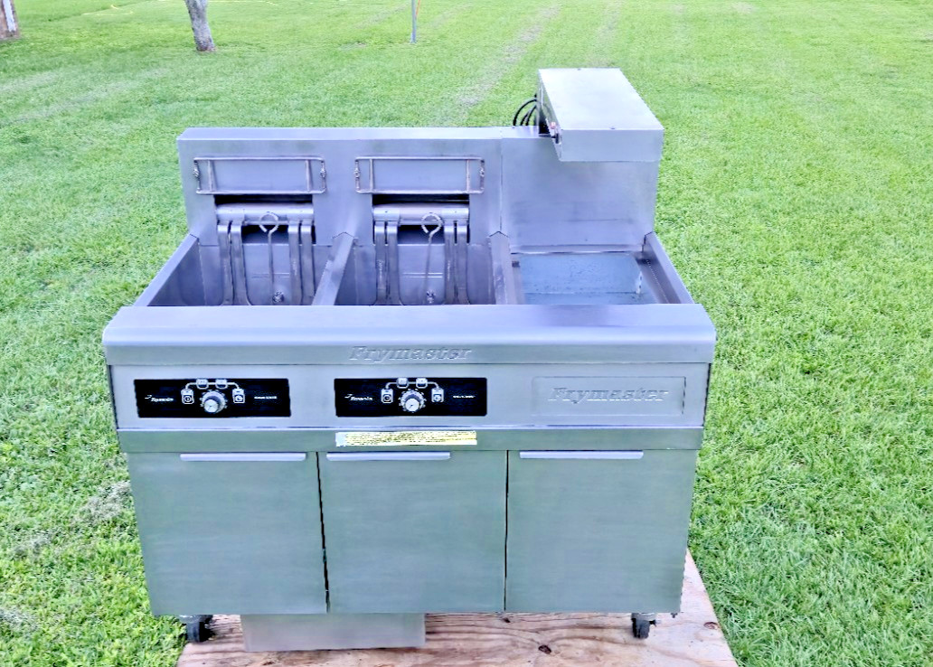 Frymaster Double Electric Fryer Model#: FMRE214SD, 480V 3φ Filtration Xtra Clean