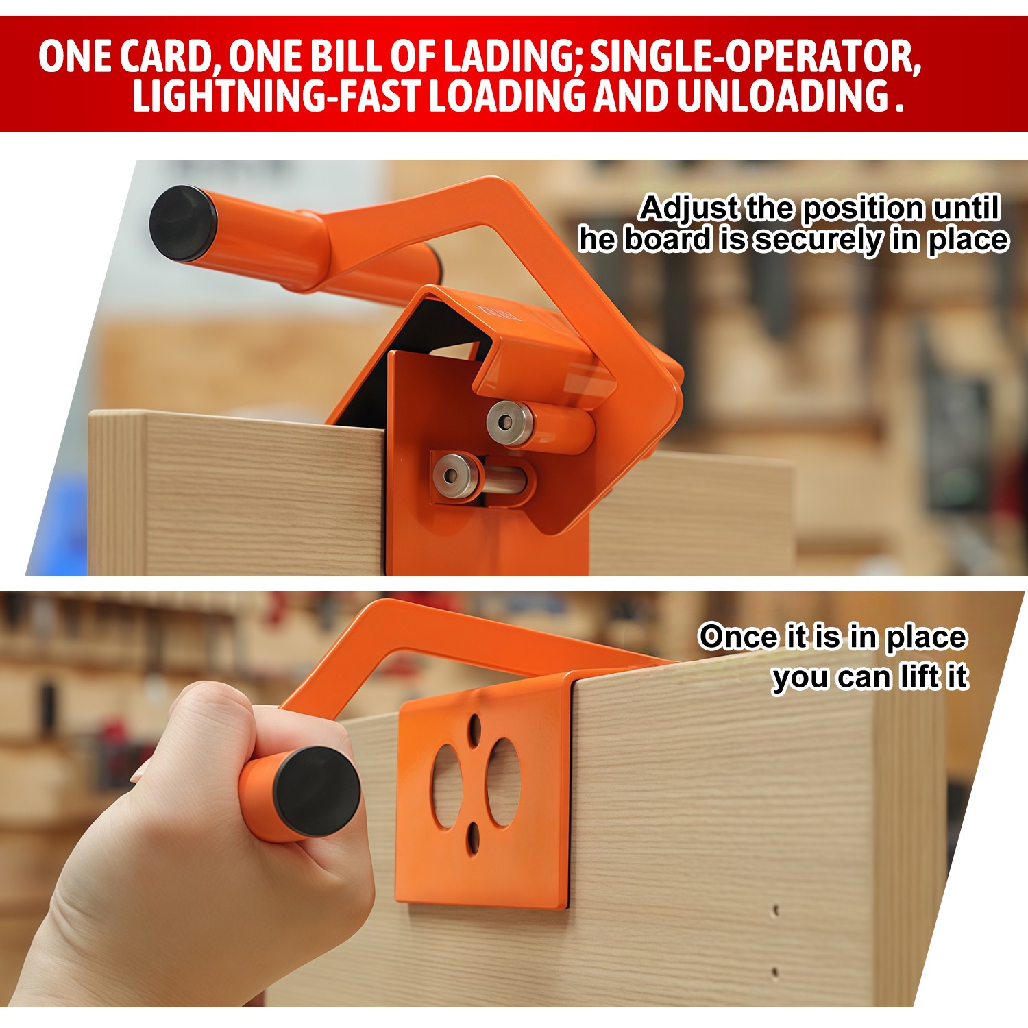 Heavy Duty Drywall Carrying Tool Metal Gripper/Clamps For Moving Panels