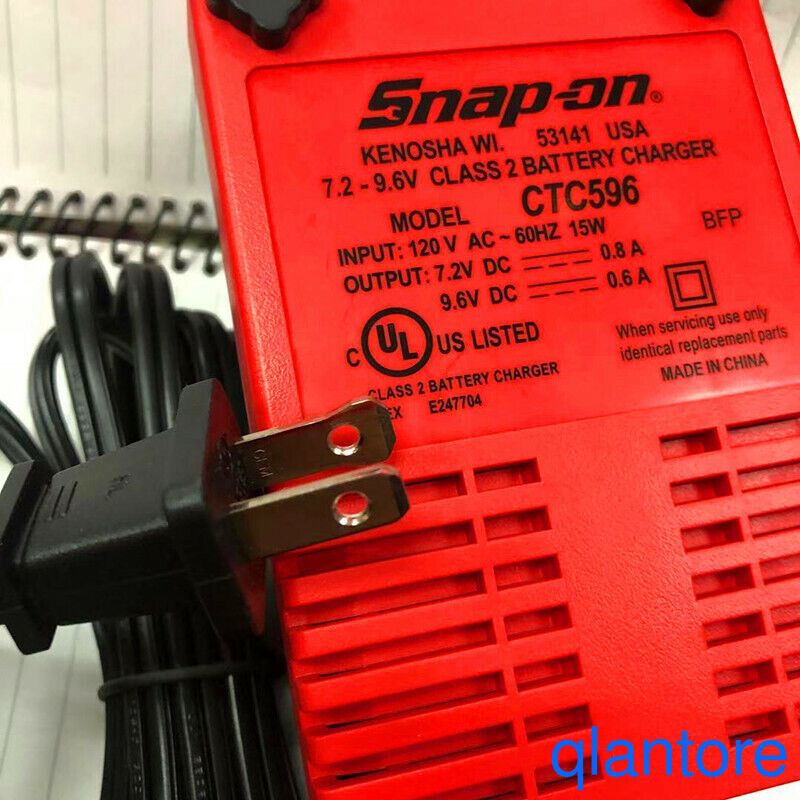 1PCS Charger Battery Input AC 120V Output 7.2v-9.6v SNAP-ON CTC596 CTC-596